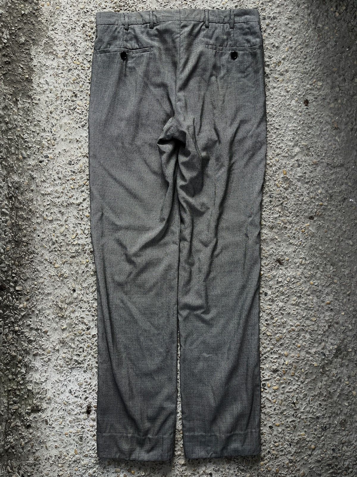 Prada Wool Tailored Trousers Size US 30 / EU 46 - 2 Thumbnail