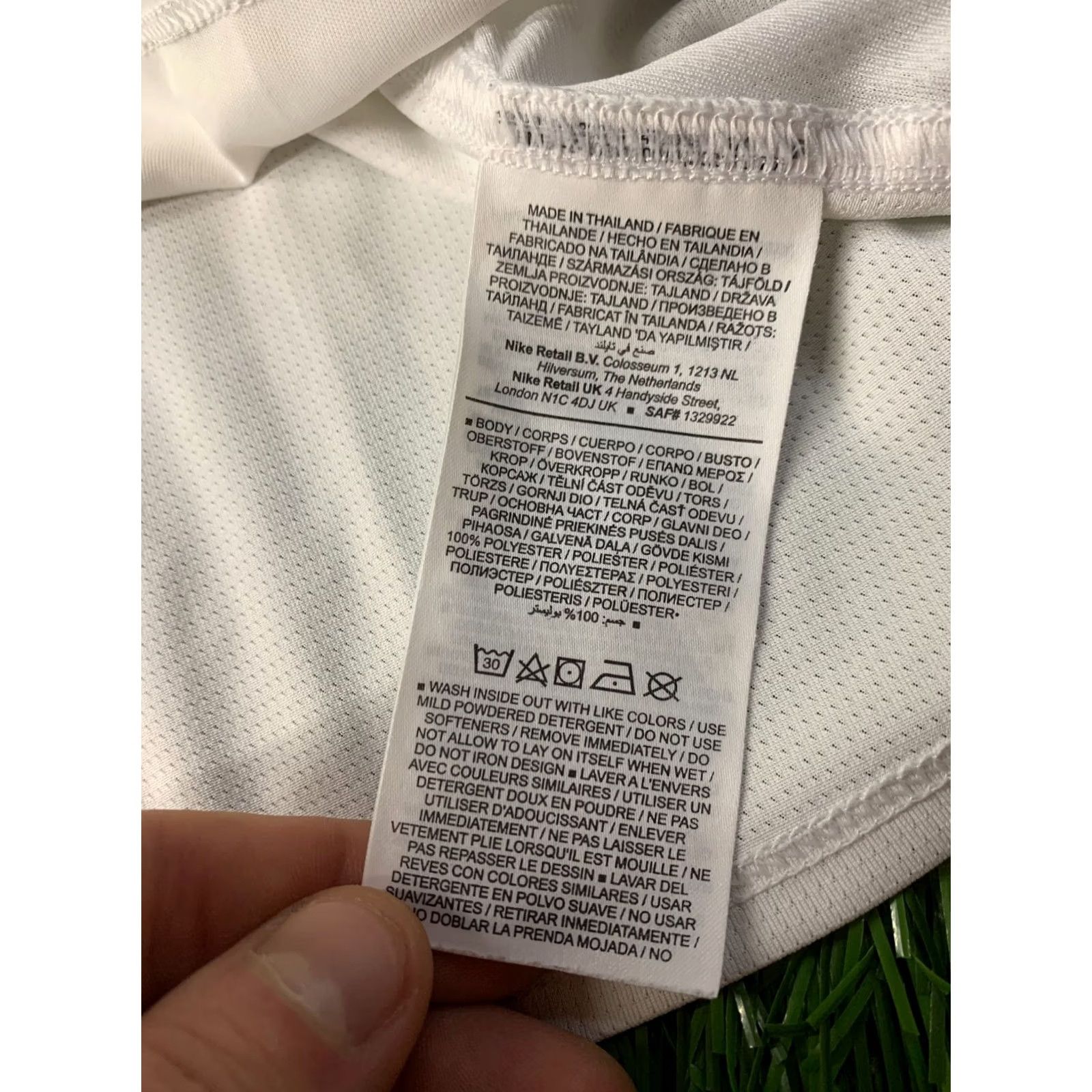 Nike Nike Dri-Fit Women Training Shirt Jersey Tee L White Running Sport Shirt Ladies 2023 Size L / US 10 / IT 46 - 6 Thumbnail