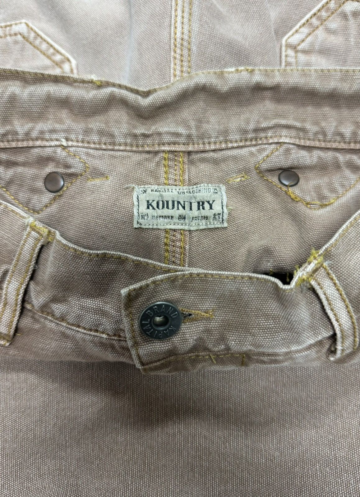 Kapital Kapital Banana Patch Double Knee Lumber Denim Size US 30 / EU 46 - 3 Thumbnail