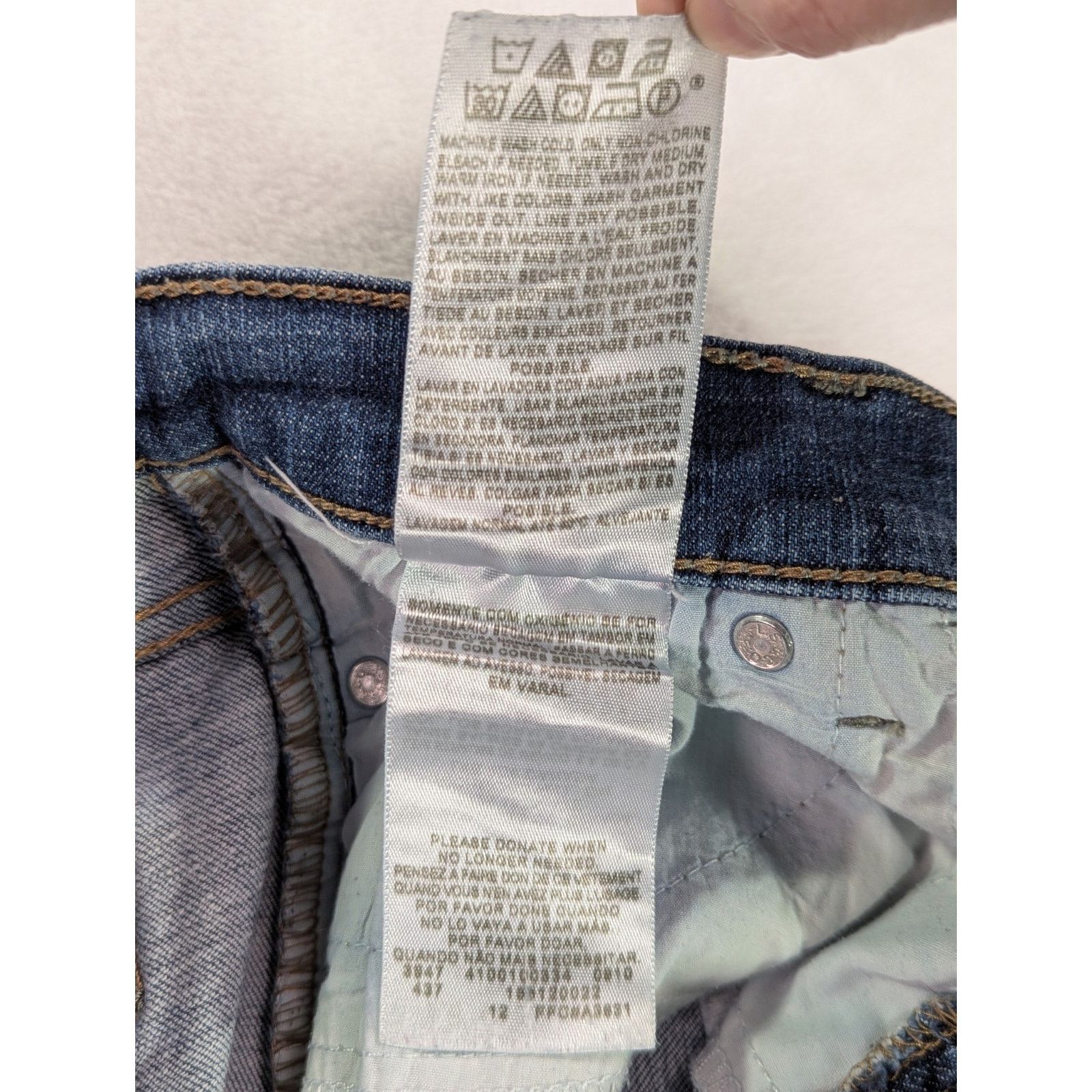 Levi's 512 Bootcut Jeans Sz 6 S/C (Short/Curvy) Perfectly Slimming Size 28" / US 6 / IT 42 - 7 Thumbnail