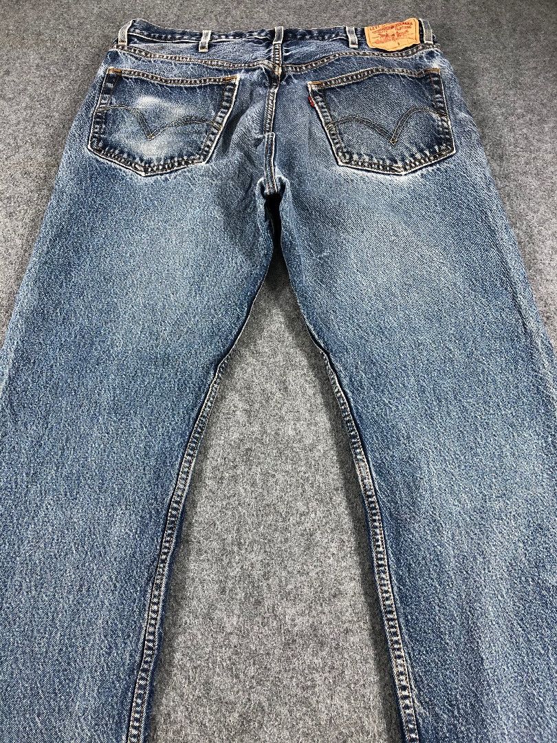 Levi's Vintage Levis 505 Denim Jeans-JM665 Size US 37 - 4 Thumbnail