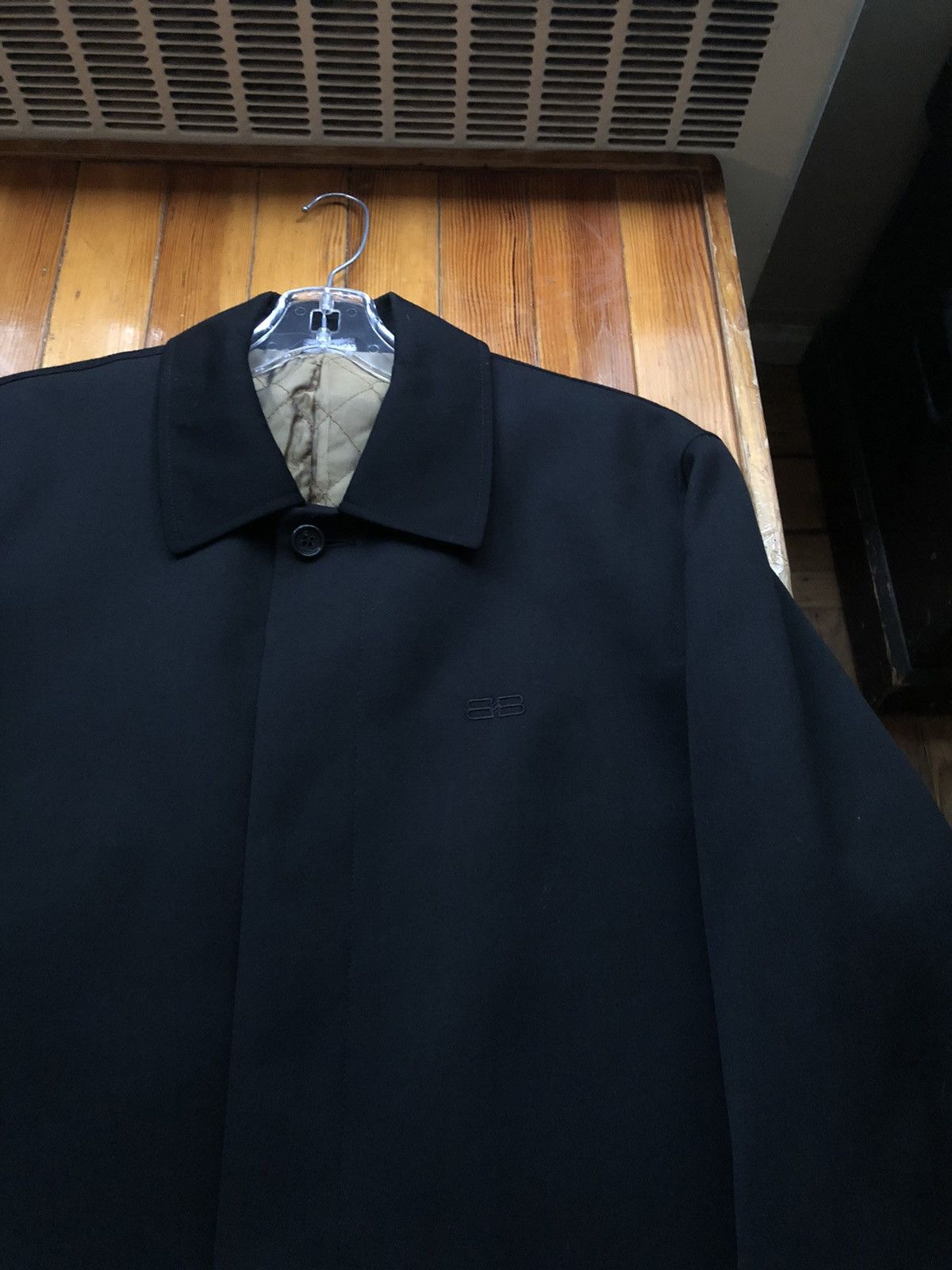 Balenciaga Gorgeous Vintage Gold Padded Wool Overcoat Size US L / EU 52-54 / 3 - 6 Thumbnail