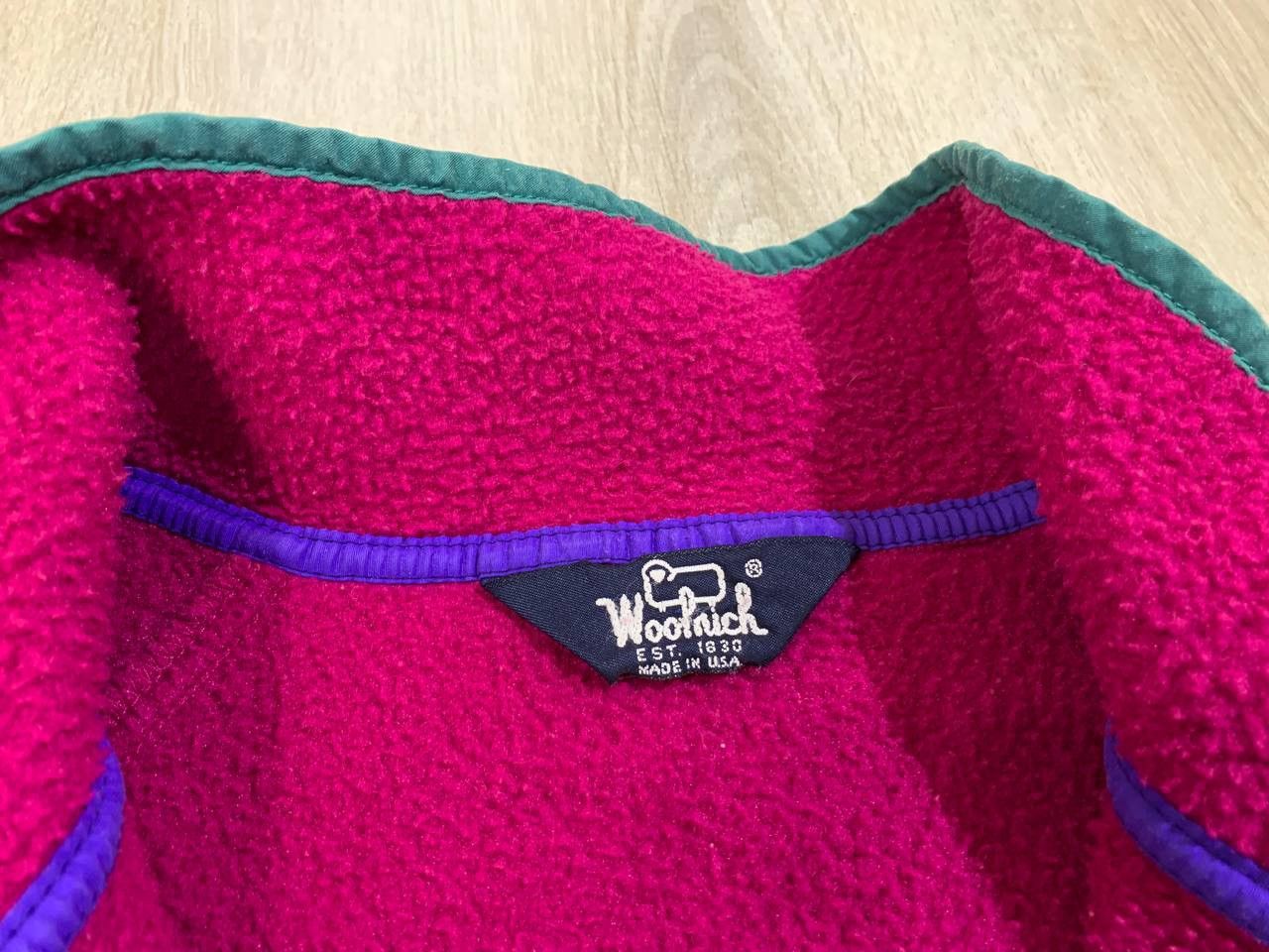 Woolrich Woolen Mills Mens vintage fleece jacket Woolrich Size M Size US M / EU 48-50 / 2 - 5 Thumbnail