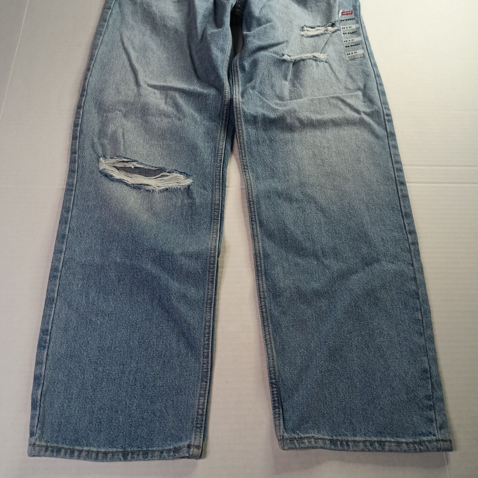 Levi's Levi's Silvertab 94 Baggy Distressed Jeans Womens Size 28x31 Size 28" / US 6 / IT 42 - 2 Thumbnail