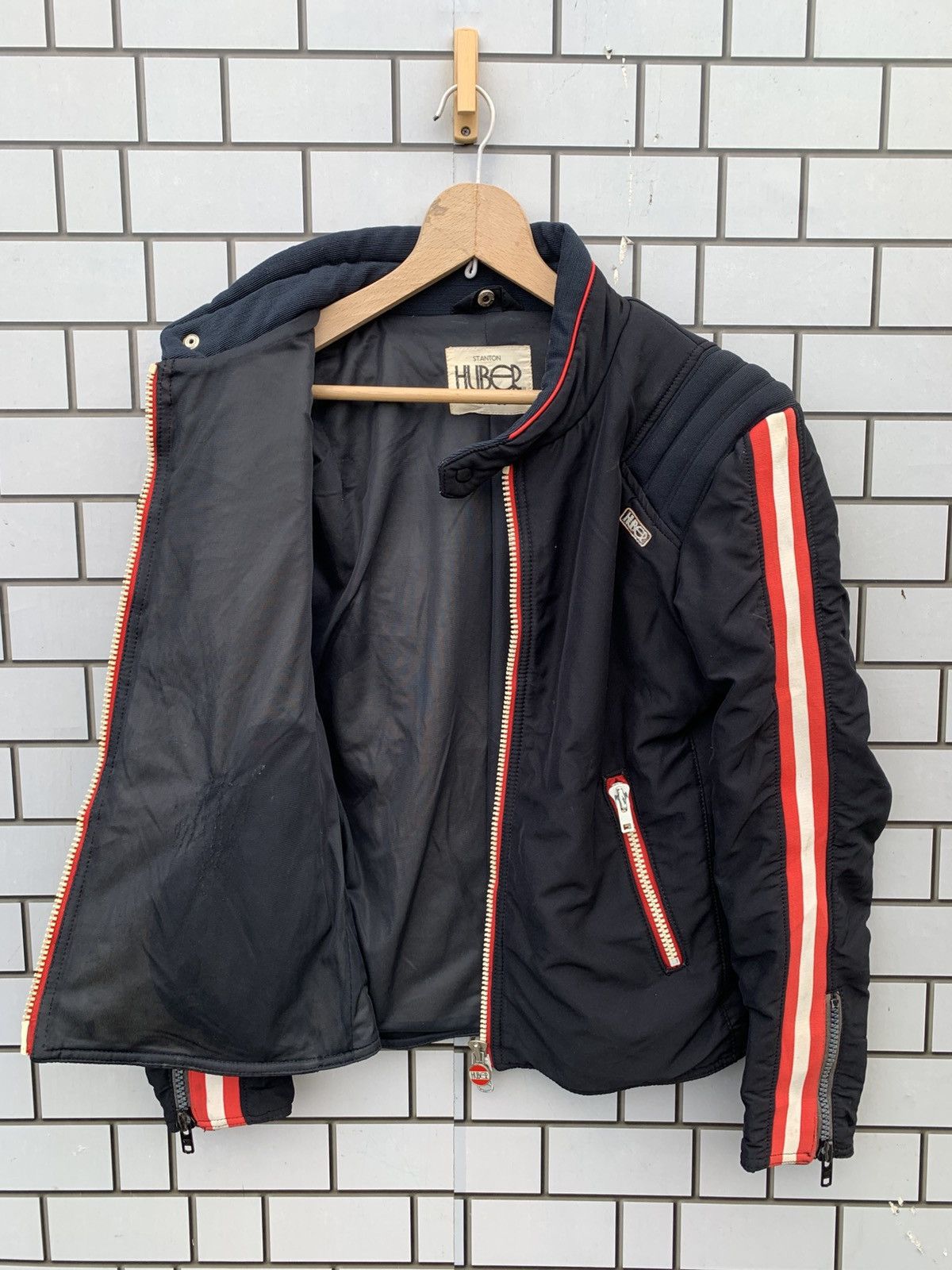 Vintage Vintage Huber By GTO Rider Jacket Size US L / EU 52-54 / 3 - 2 Thumbnail