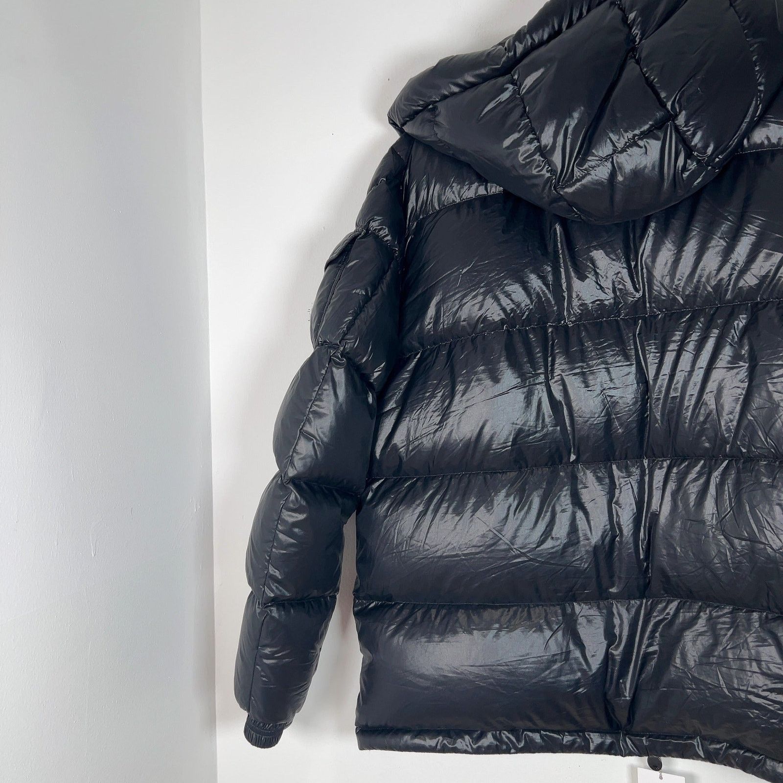 Moncler Moncler Black Erins Giubbotto Puffer Jacket Size US XXL / EU 58 / 5 - 7 Thumbnail