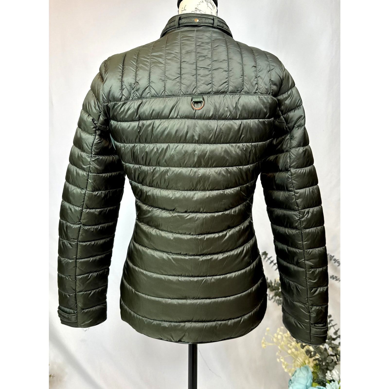 Other Sweet Look Womens Puffer Jacket Forest Green size L Size L / US 10 / IT 46 - 14 Thumbnail