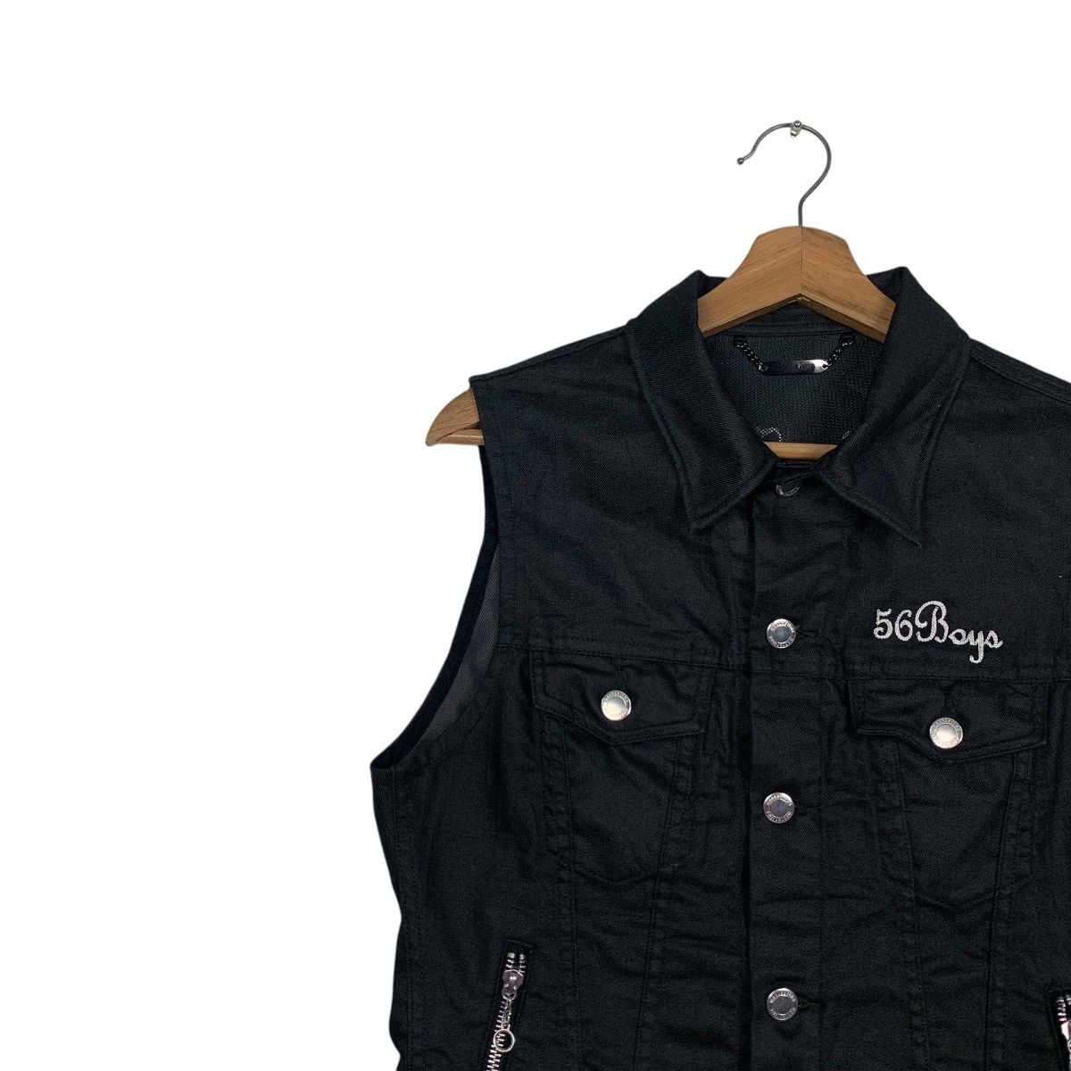 monkey time Monkey Time UNITED ARROWS 56 Boys Button Vest #2727-C123 Size US S / EU 44-46 / 1 - 6 Thumbnail