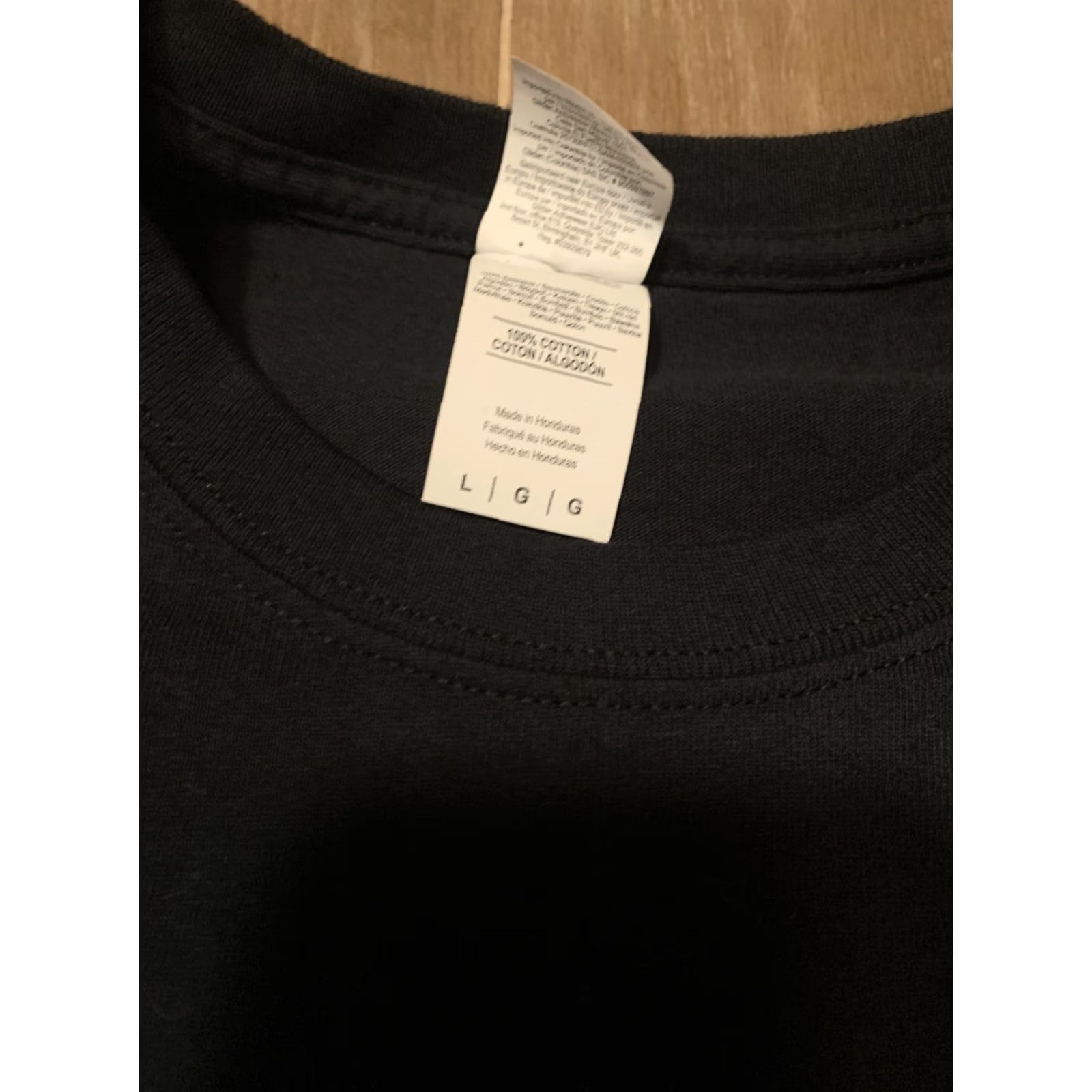 Gildan GILDAN Deal's Gap 318 Curves T-Shirt Men's Large Black Cotton Size US L / EU 52-54 / 3 - 3 Thumbnail