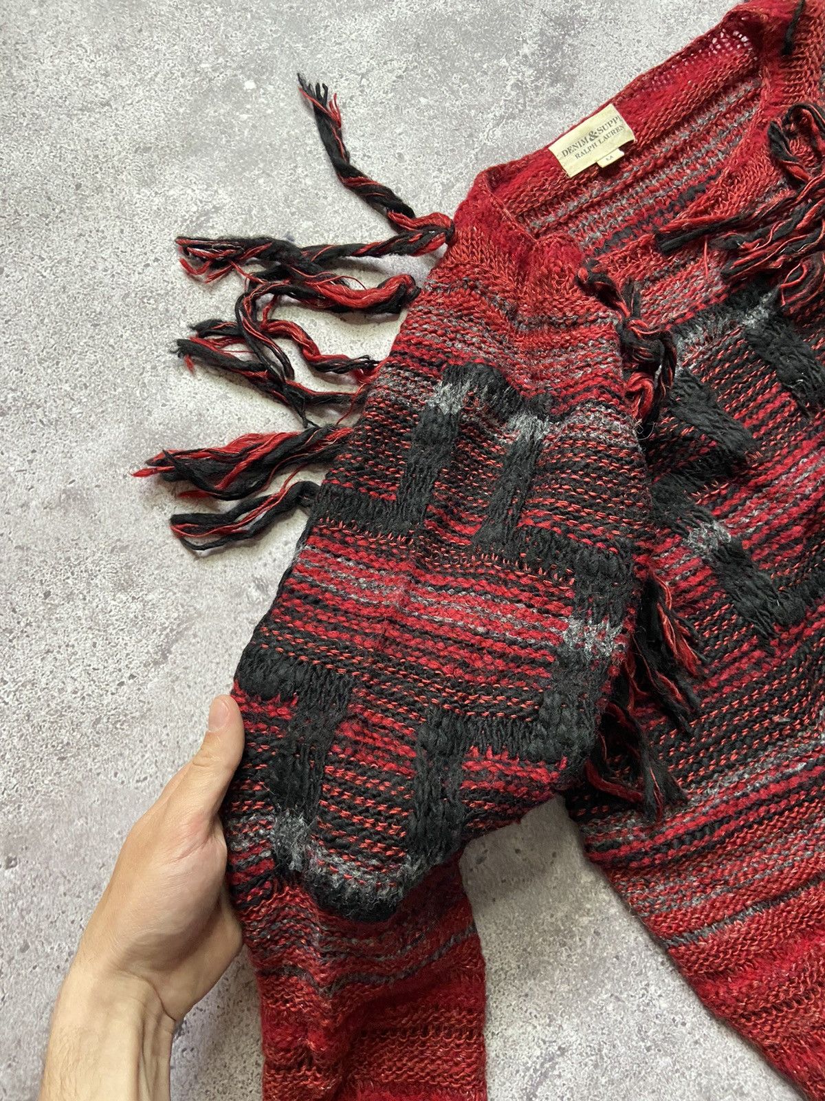 Denim & Supply Ralph Lauren Blood Cross Religion Knit Sweater Ralph Lauren JPG Style Size US M / EU 48-50 / 2 - 3 Thumbnail