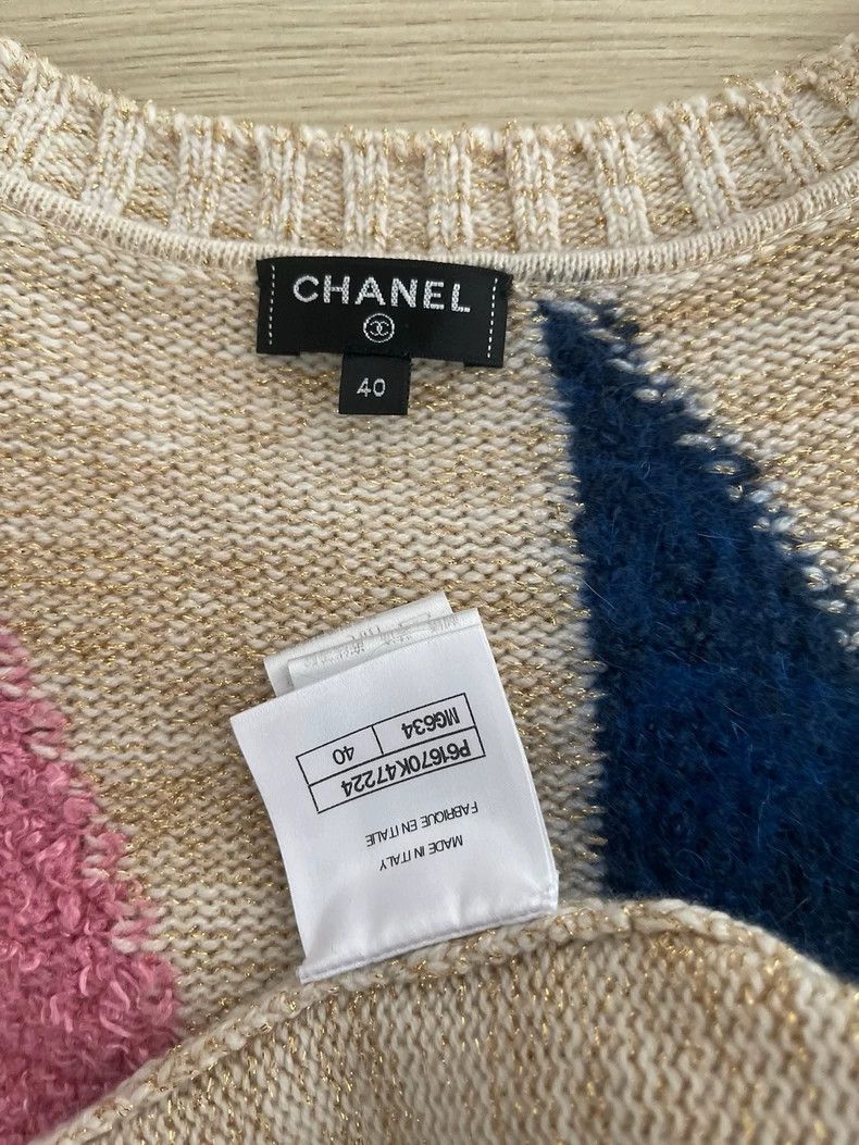 Chanel Chanel Egyptian series classic sweater Size S / US 4 / IT 40 - 3 Thumbnail