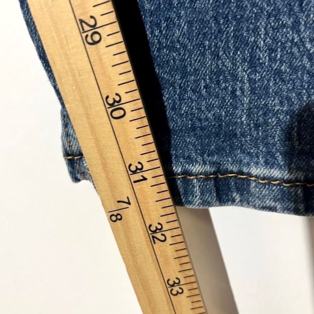 Levi's Levi's 505 Slim Fit Washed Blue Medium Washed Denim Jeans Men's Size 32x32 Size US 32 / EU 48 - 6 Thumbnail