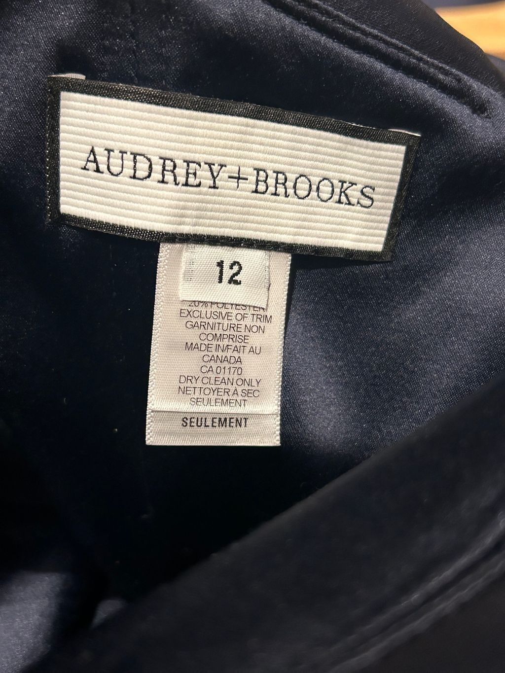 Other Audrey+Brooks Dress 6205 Size 12 Blue Evening Gown Size XL / US 12-14 / IT 48-50 - 5 Thumbnail