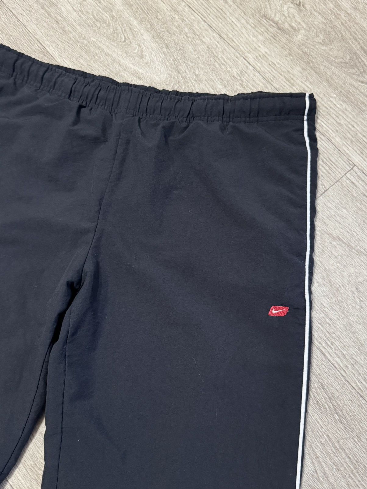 Nike 🔷Vintage Nike Nylon Drill Y2K Oversized Track Pants 2000s🔷 Size US 36 / EU 52 - 4 Thumbnail