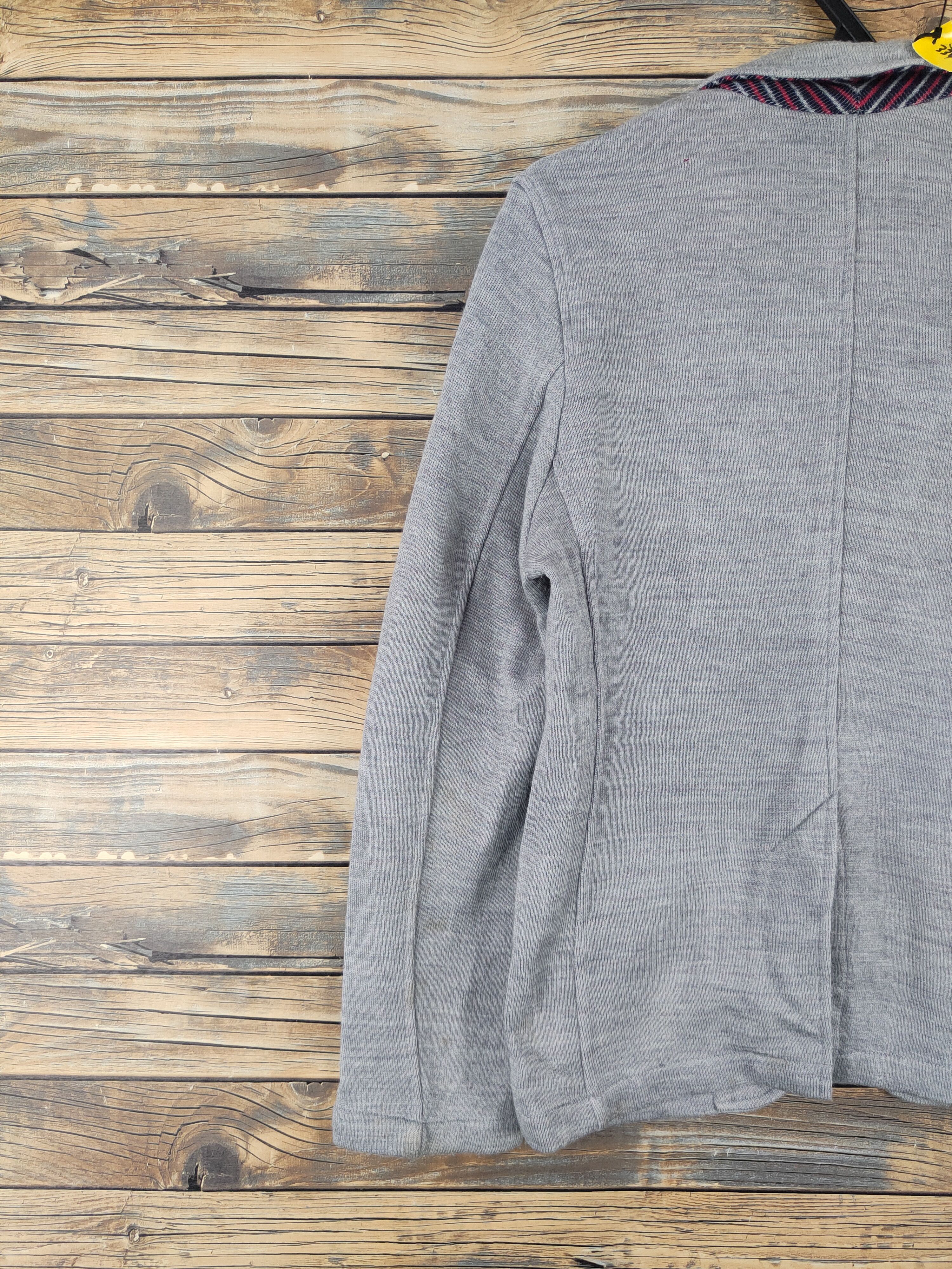 Takeo Kikuchi TK takeo Kikuchi Gray Knitwear cardigan Blazers #W2045 Size US M / EU 48-50 / 2 - 9 Thumbnail