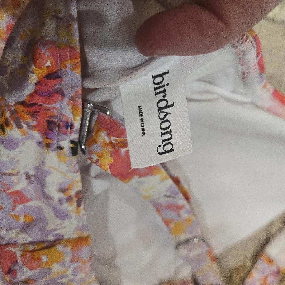 Other Birdsong Tie Front Underwire Tankini Top 32G Size ONE SIZE - 8 Thumbnail