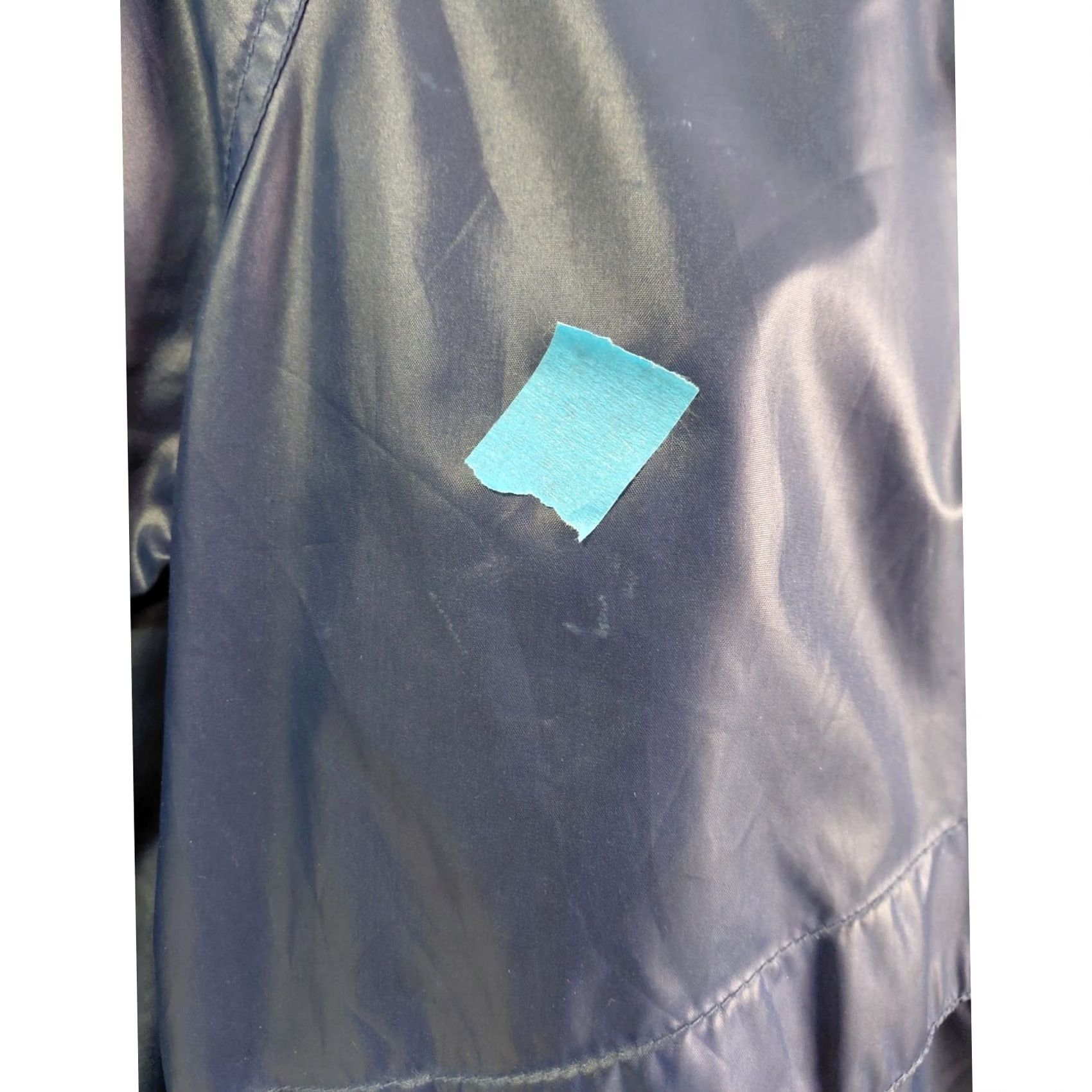 Lacoste Lacoste Blue Nylon Hooded Jacket Women S Long Sleeve Zip Windbreaker Rain Jacket Casual Size S / US 4 / IT 40 - 4 Thumbnail