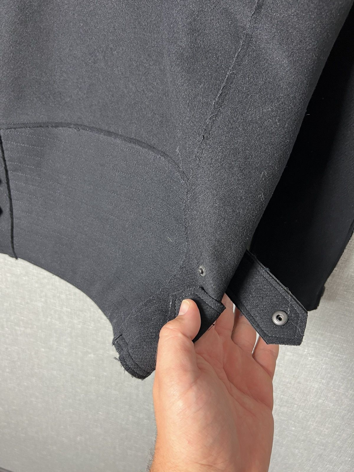 Alexander Wang × H&M Alexander Wang x H&M Runway Biker Wool Jacket Coat Size S / US 4 / IT 40 - 16 Thumbnail