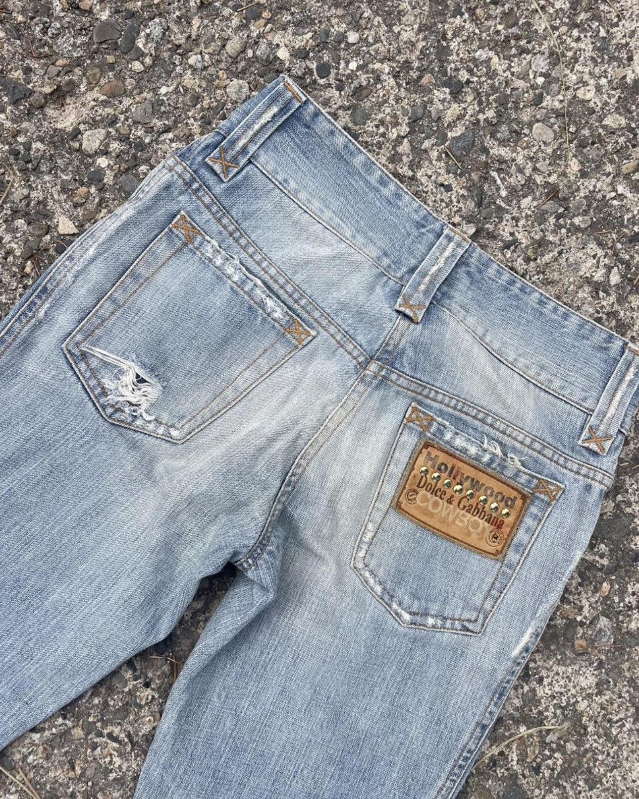 Dolce & Gabbana Dolce & Gabbana Hollywood Cowboy Jeans Size 26" / US 2 / IT 38 - 7 Thumbnail