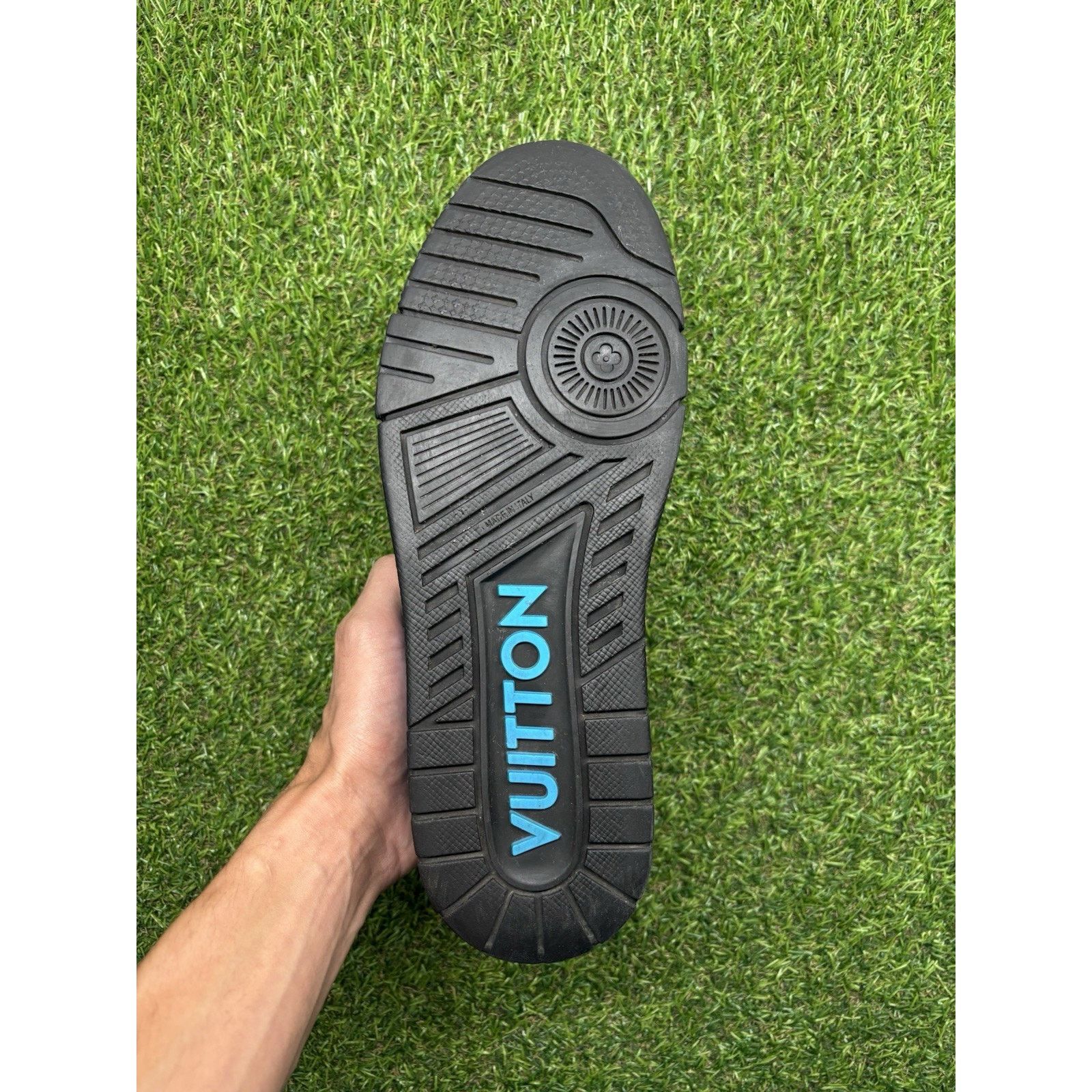 Louis Vuitton 8-8.5 US Louis Vuitton Trainer ' Blue Black ' | SUPER CLEAN! Size US 8 / EU 41 - 8 Thumbnail