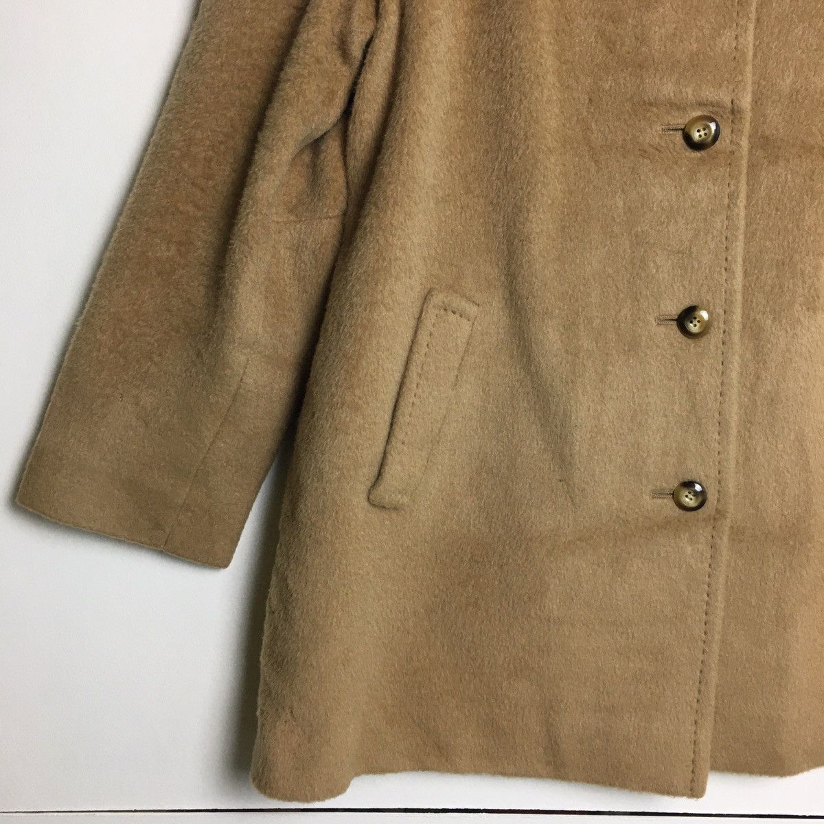 Other FORSTMANN Wool Mohair Single Breast Mac Coat Size M / US 6-8 / IT 42-44 - 2 Thumbnail