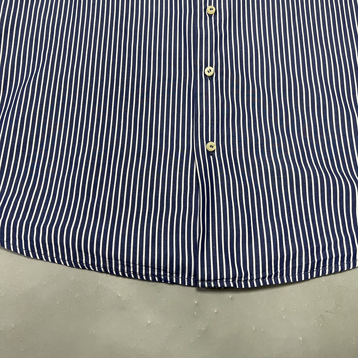 Balenciaga Balenciaga Button Ups Striped Shirt Size US M / EU 48-50 / 2 - 11 Thumbnail