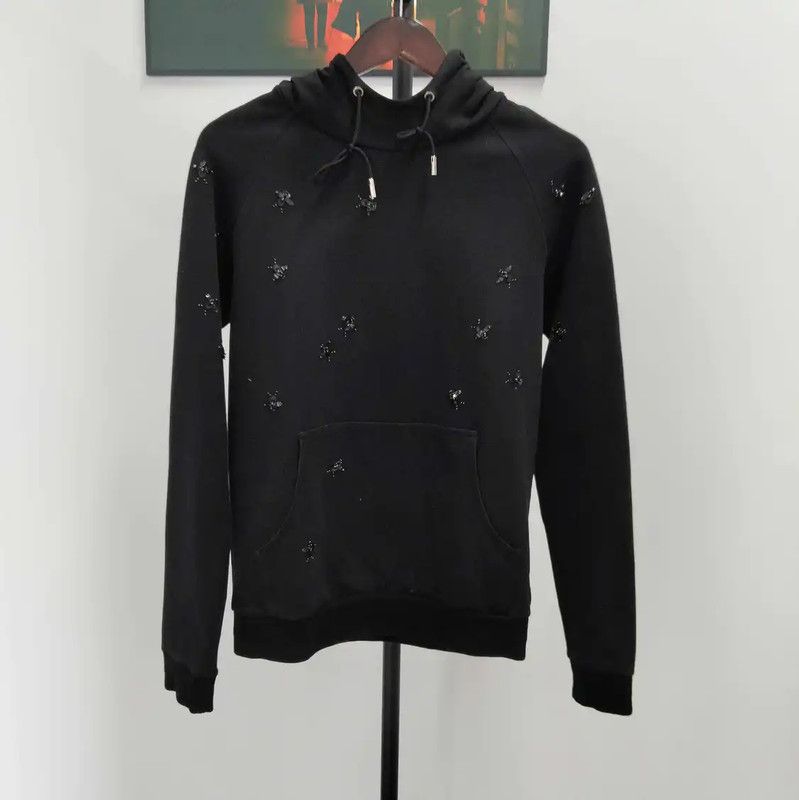 Dior Dior Black Cotton Pullover Hoodie for Women 0089 Size XS / US 0-2 / IT 36-38 - 1 Thumbnail