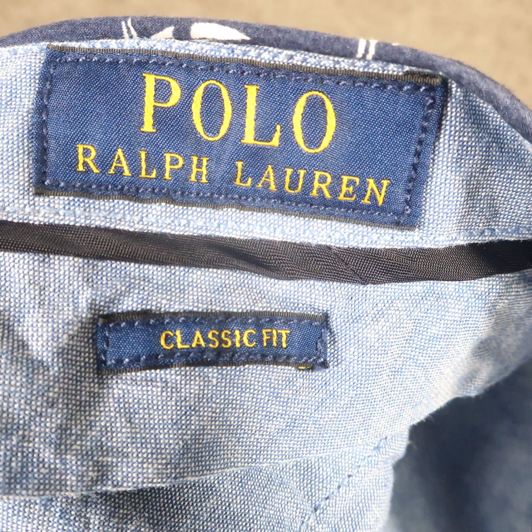 Polo Ralph Lauren VTG Polo Ralph Lauren Shorts Mens 34 Allover Embroidered Sailboats Nautical EUC Size US S / EU 44-46 / 1 - 3 Thumbnail