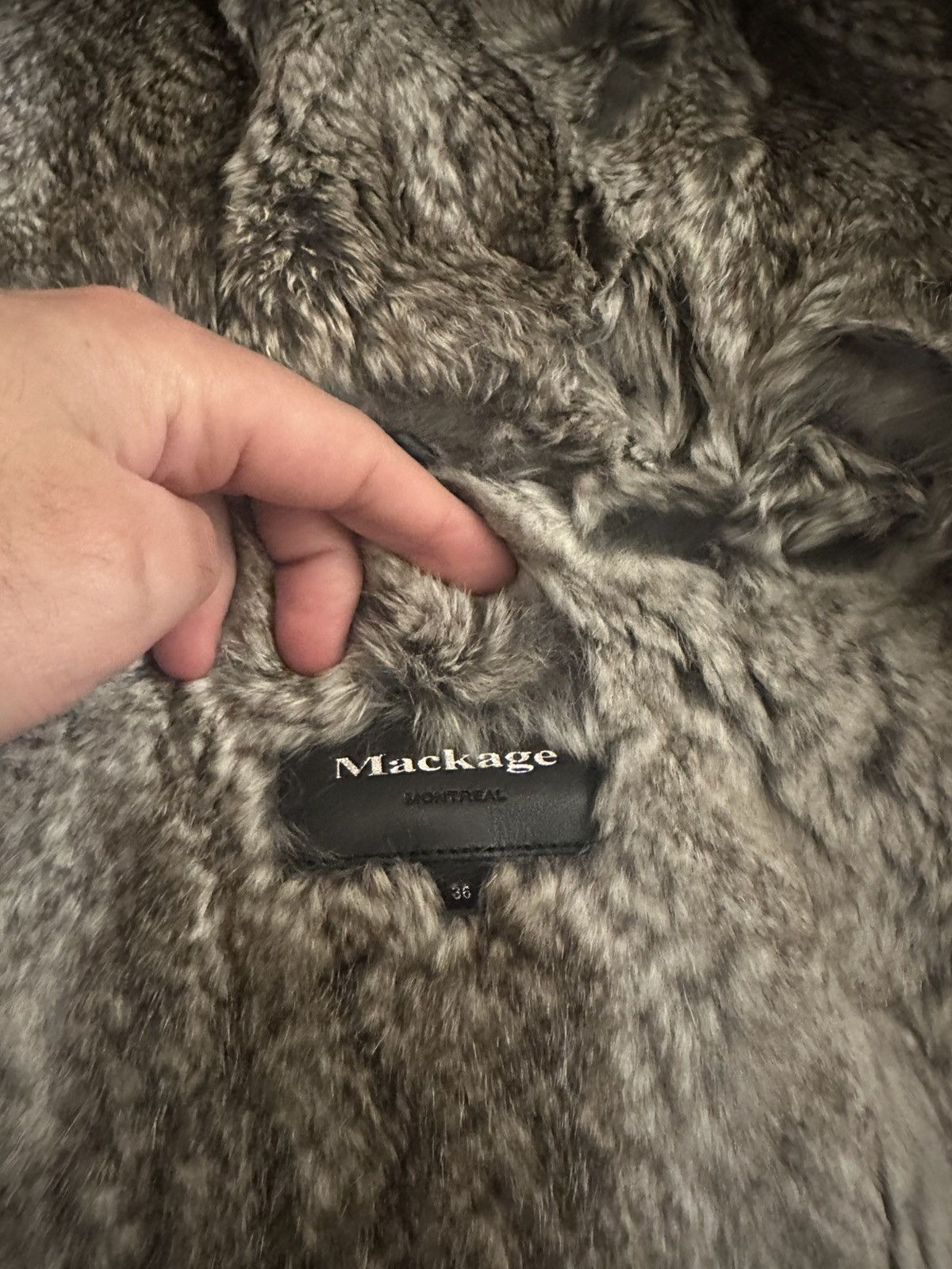 Mackage Mackage Fulton Rabbit Fur Lined Bomber Size US S / EU 44-46 / 1 - 3 Thumbnail