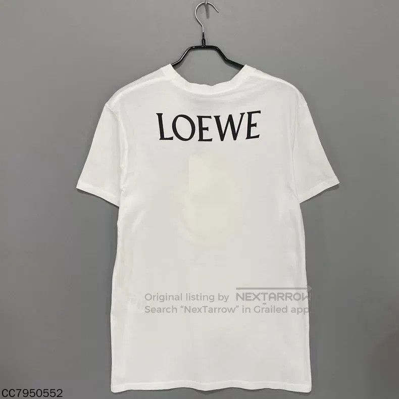 Loewe Loewe Smiley Letter Logo Short Sleeve Size S / US 4 / IT 40 - 2 Thumbnail