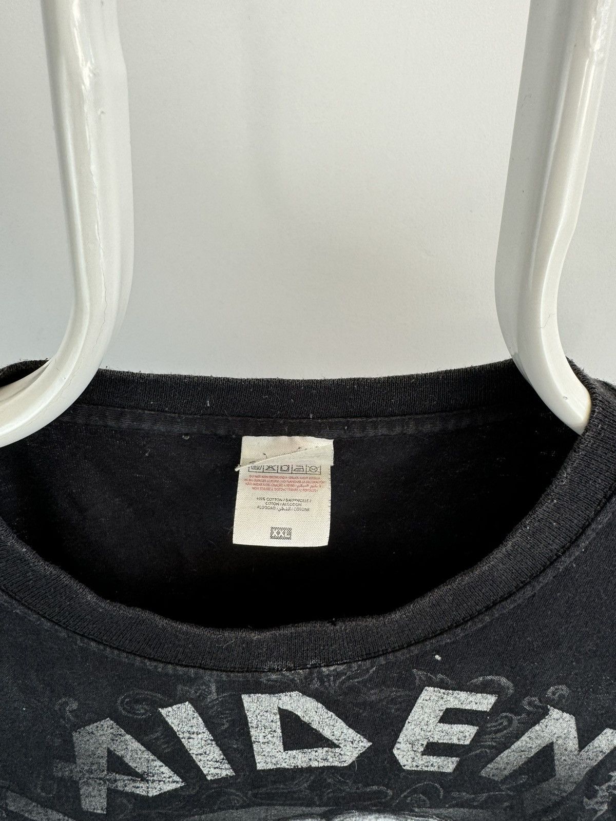 Band Tees × Vintage 2013 Iron Maiden Number Of The Beast Big Logo Tee Size US XXL / EU 58 / 5 - 3 Thumbnail