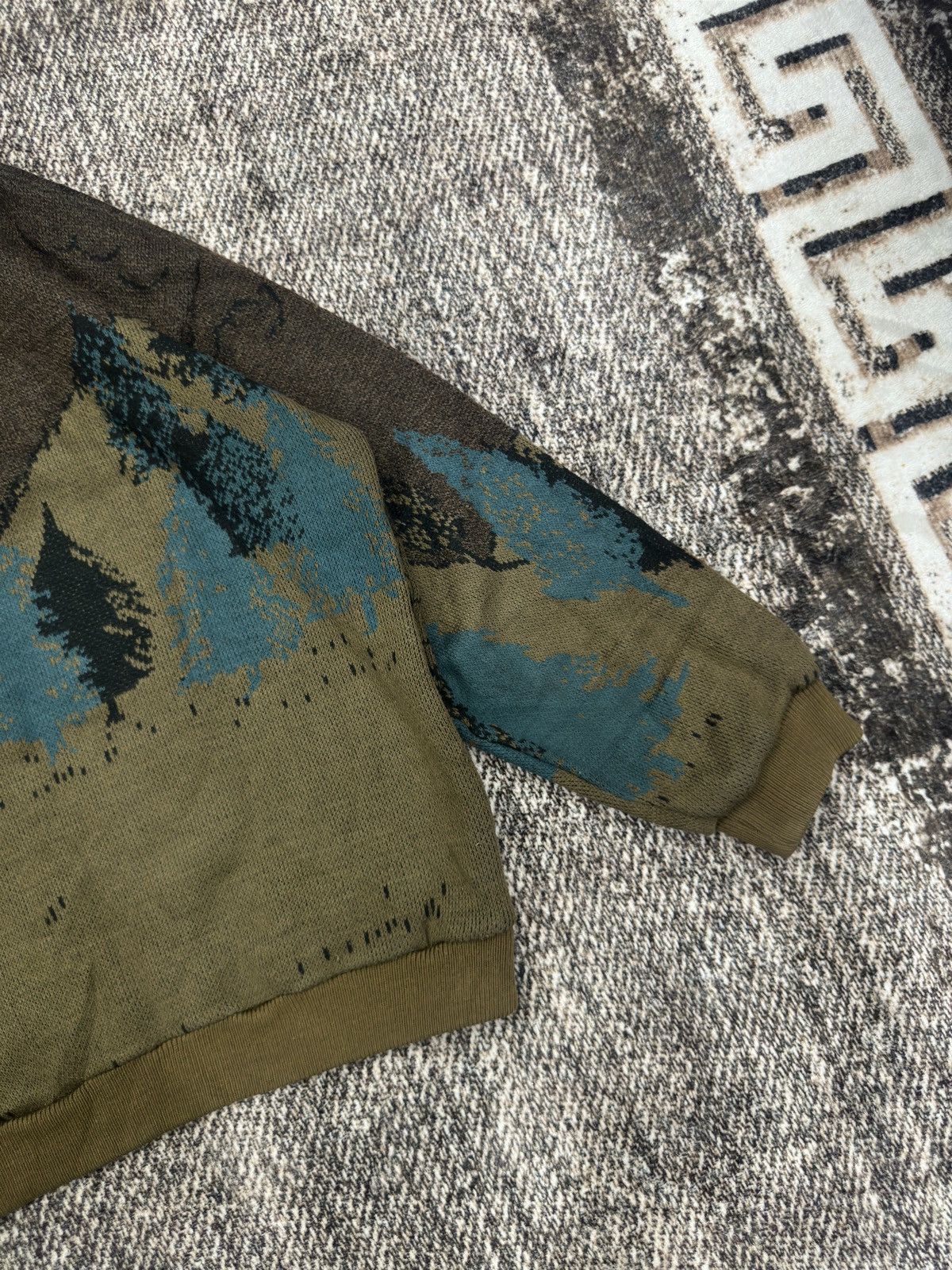 Aran Isles Knitwear × Japanese Brand × Vintage Pop Arts Aran Isles Knitwear Sweatshirt Japanese Sweater Size US M / EU 48-50 / 2 - 12 Thumbnail