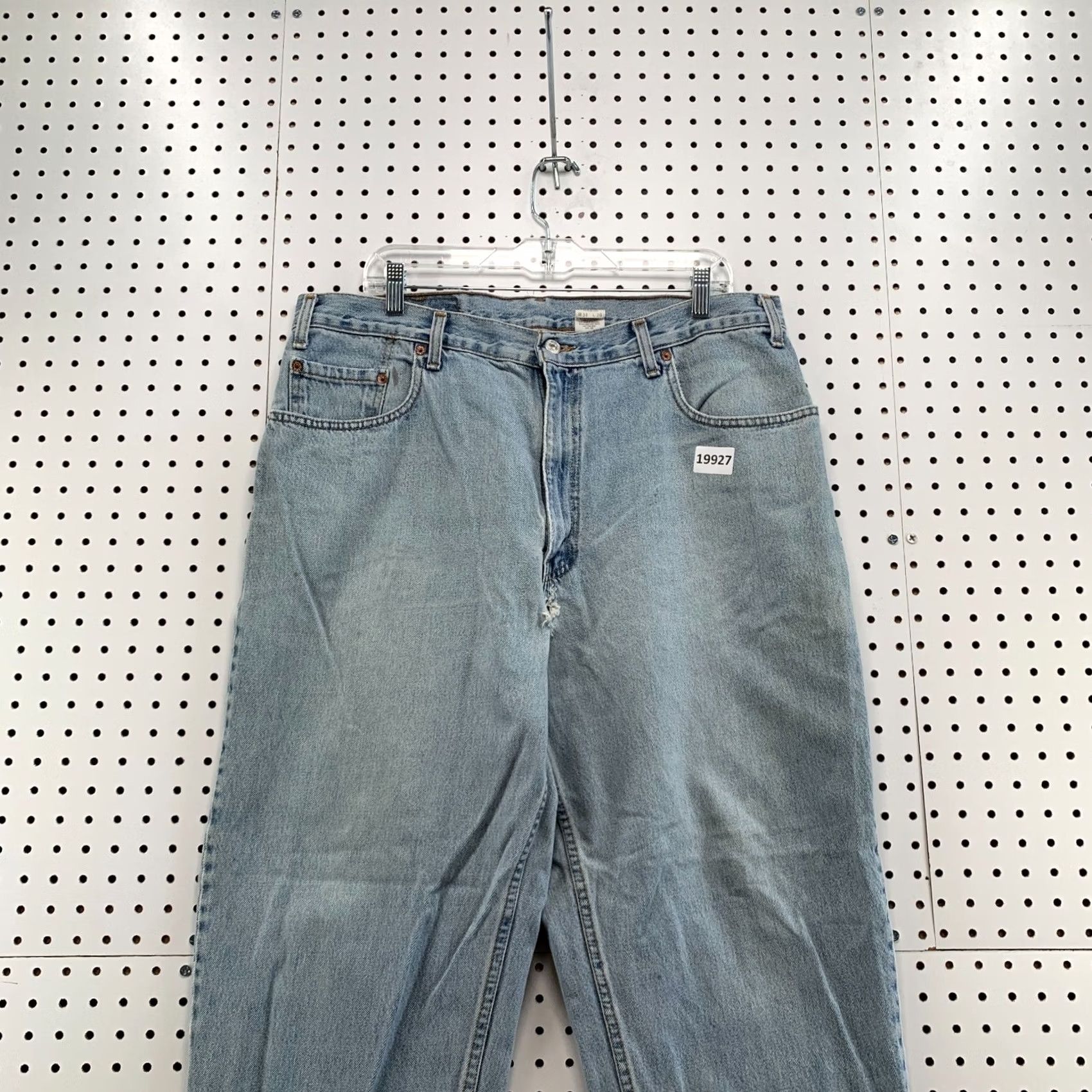 Levi's Vintage 90s Levi'S 560 Jeans Mens Blue Denim 38x30 Tapered Size US 38 / EU 54 - 2 Thumbnail