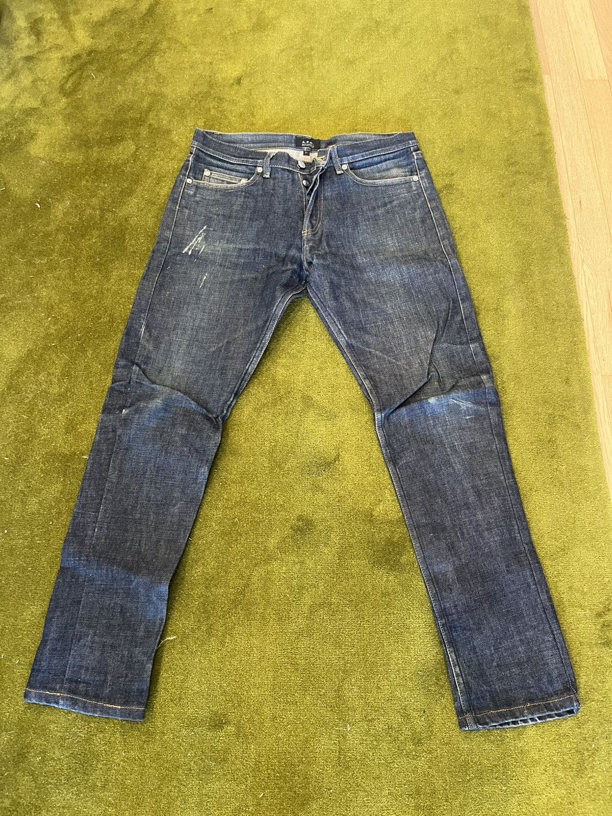 A.P.C. APC Vintage New Cure Jeans Size US 31 - 2 Thumbnail