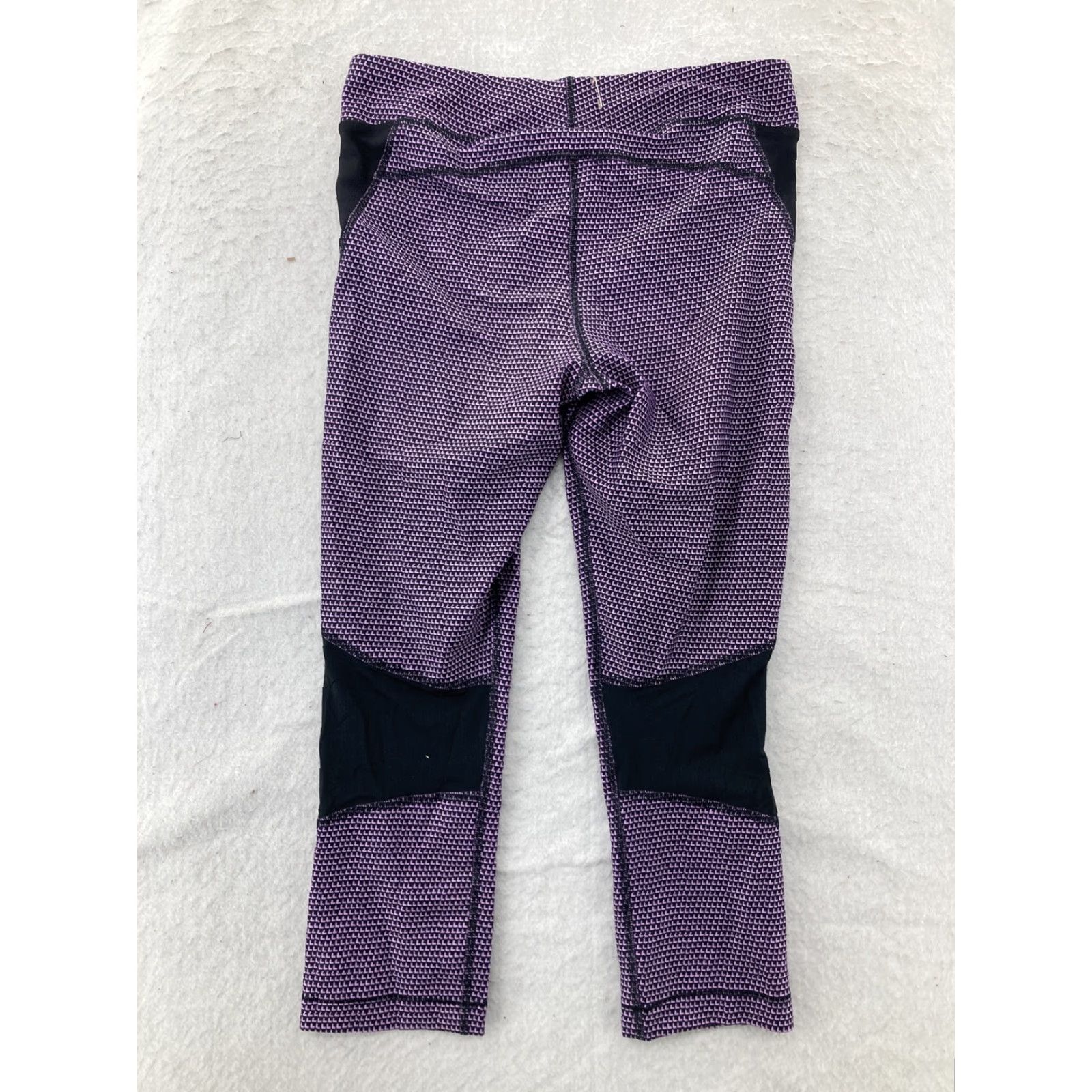 Under Armour Under armour Leggings Womens M Medium Blue Pink Yoga Pants Compression Crop Size 32" / US 10 / IT 46 - 2 Thumbnail