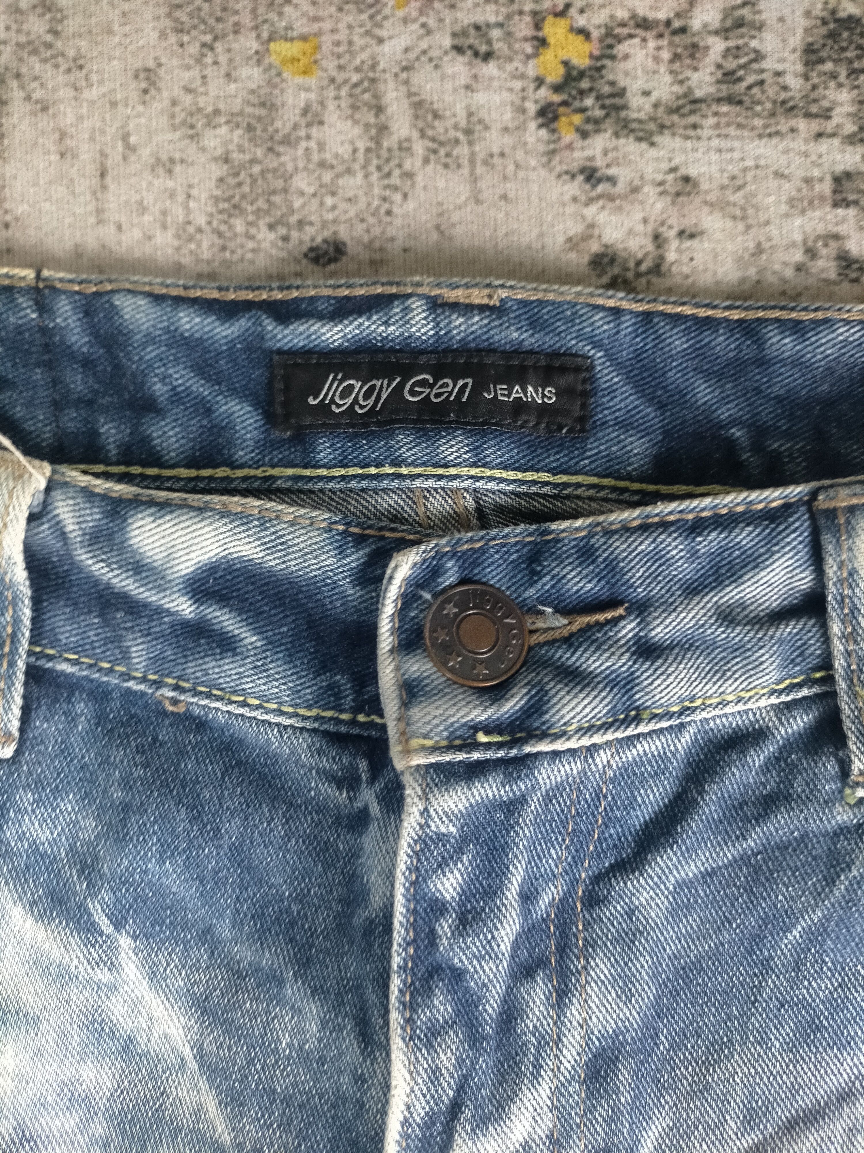 Undercover Rare Vintage Japan Jiggy Gen Acid Wash Jeans Size US 32 / EU 48 - 7 Thumbnail