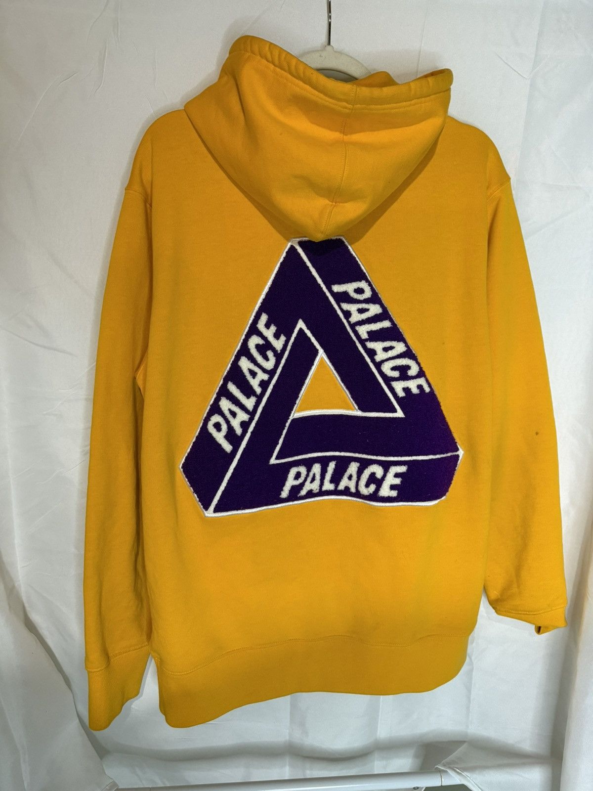 Supreme 2020 Palace Tri‑Chenille Hoodie Yellow Purple Premium Size US L / EU 52-54 / 3 - 1 Thumbnail