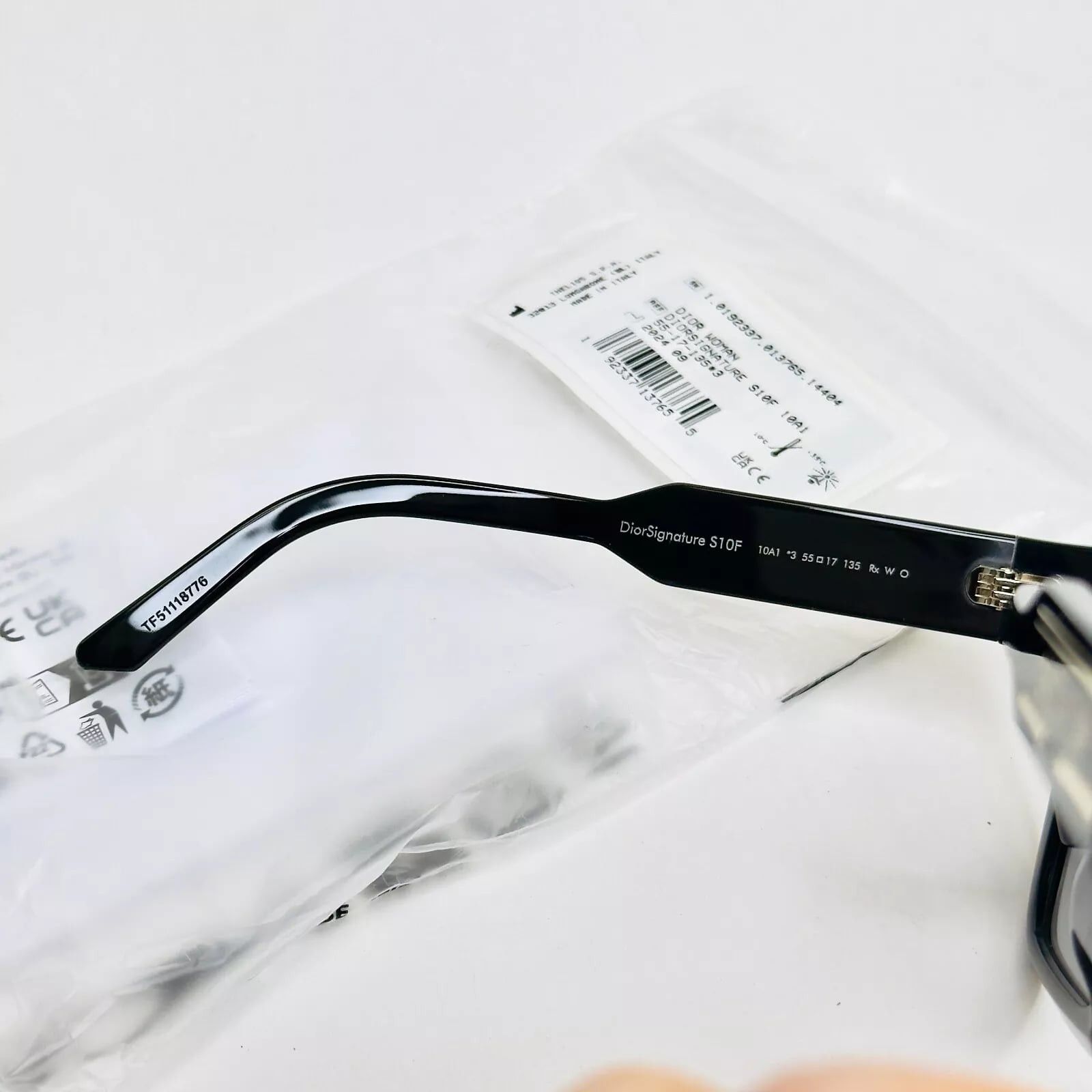 Christian Dior Monsieur CHRISTIAN DIOR SIGNATURE Black DIORSIGNATURE S10F CD40131F Size ONE SIZE - 4 Thumbnail