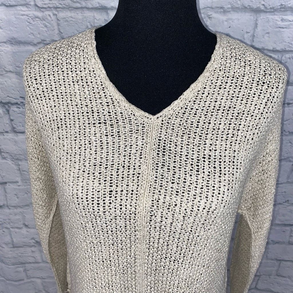 Other Universal thread vneck hi low sweater cream sz XS Size XS / US 0-2 / IT 36-38 - 5 Thumbnail
