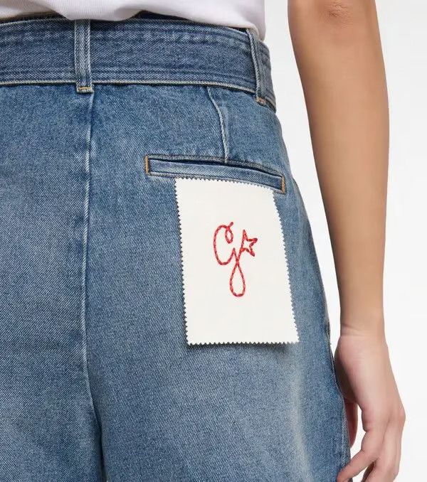 Golden Goose o1y0725 Denim Short in Blue Size 26" / US 2 / IT 38 - 3 Thumbnail