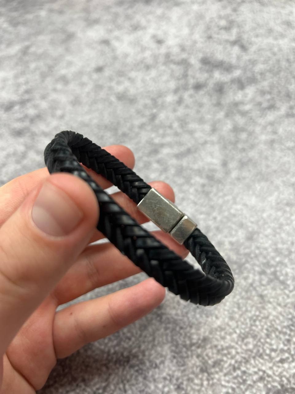Armani Vintage Armani Jeans Leather Bracelet Avant Garde Size ONE SIZE - 5 Thumbnail