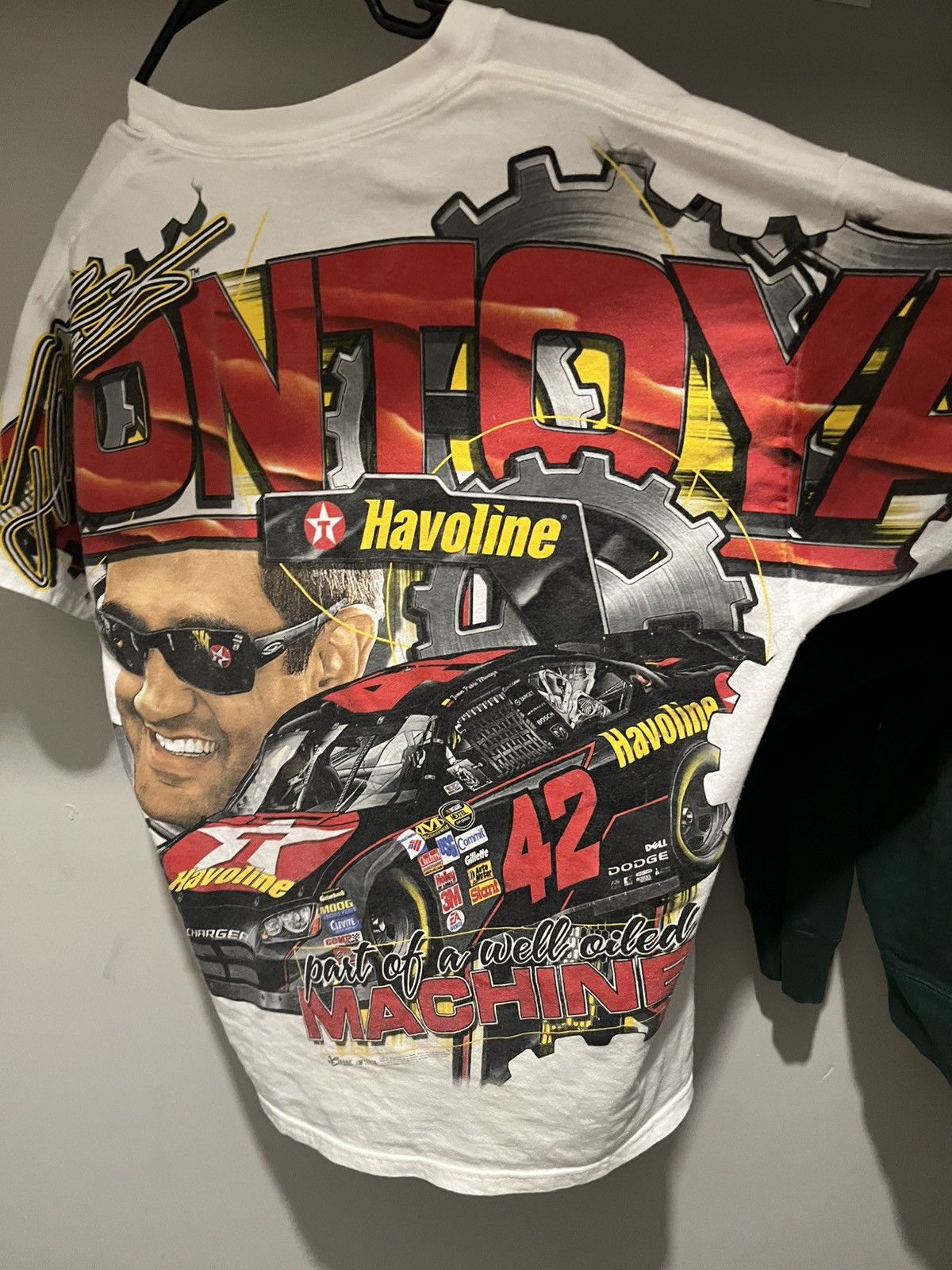 Vintage Vintage havoline Montoya racing tee Size US L / EU 52-54 / 3 - 2 Thumbnail
