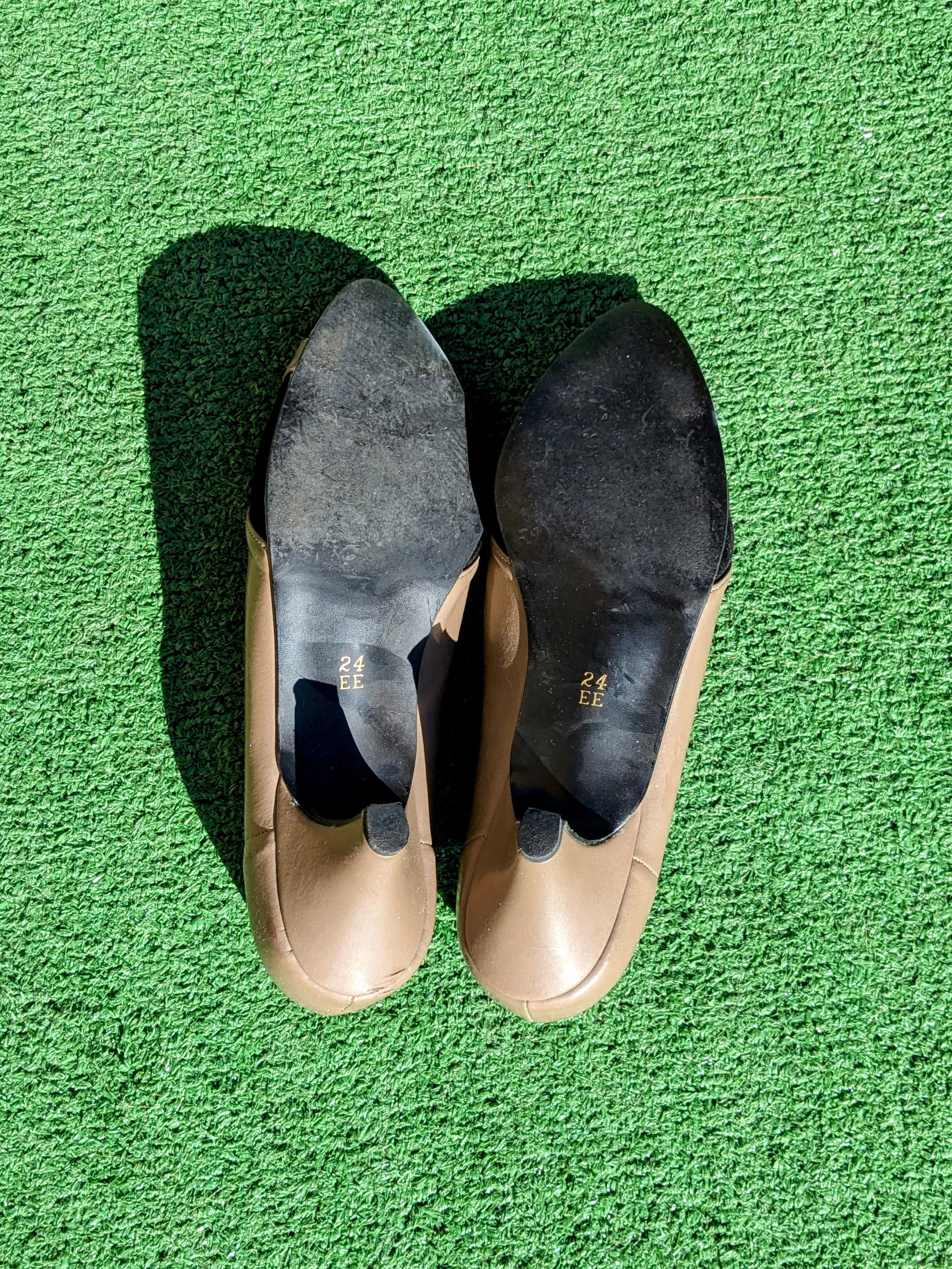 Vintage Vintage Marronier Made in Japan High Heel Shoes Sz 24/7US EE Size US 7 / IT 37 - 6 Thumbnail