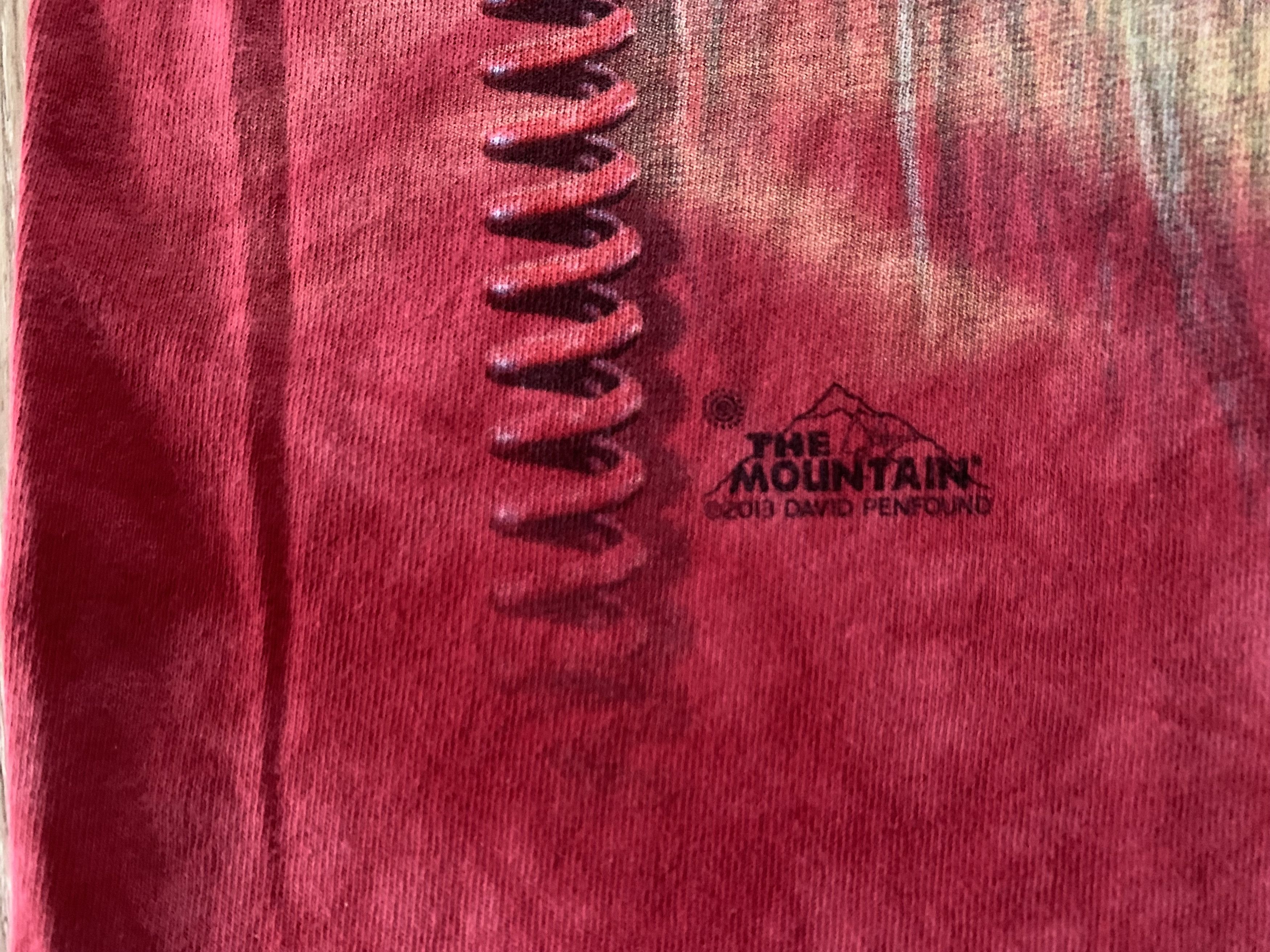 The Mountain × Vintage The Mountain Vintage Skull Tie Dye Graphic T Shirt Size US M / EU 48-50 / 2 - 6 Thumbnail