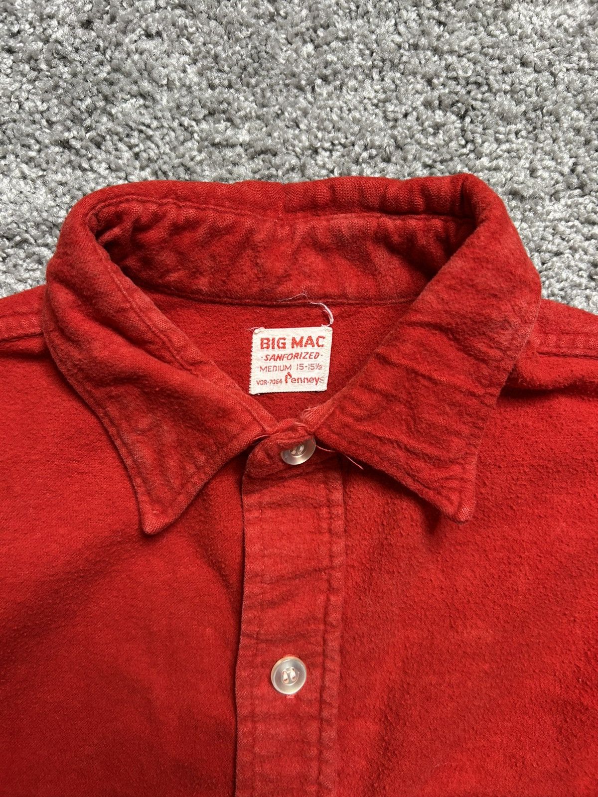 Big Mac × Vintage Vintage 60s/70s Big Mac Penney’s Sanfordized Button Up Shirt Size US M / EU 48-50 / 2 - 4 Thumbnail