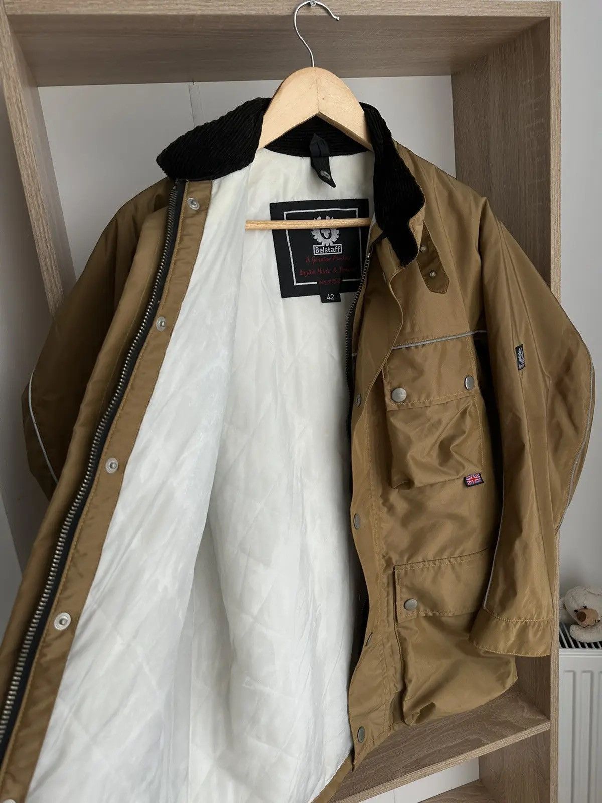 Belstaff × Vintage Vintage Belstaff Nylon Brown Motorcycle Nylon Jacket Size US M / EU 48-50 / 2 - 17 Thumbnail