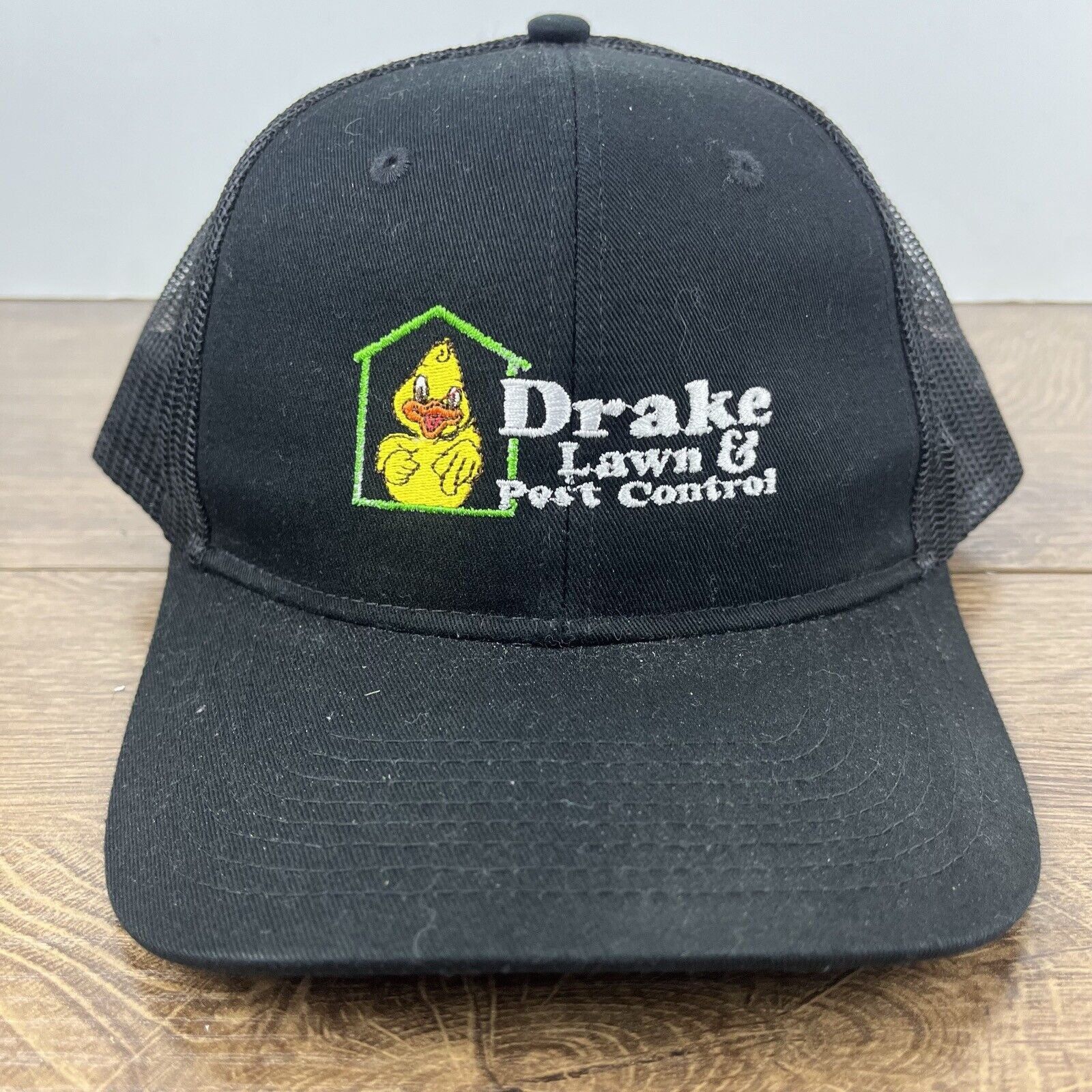 Other Drakes Lawn & Pest Control Snapback Hat Black Hat Adjustable Size ONE SIZE - 7 Thumbnail