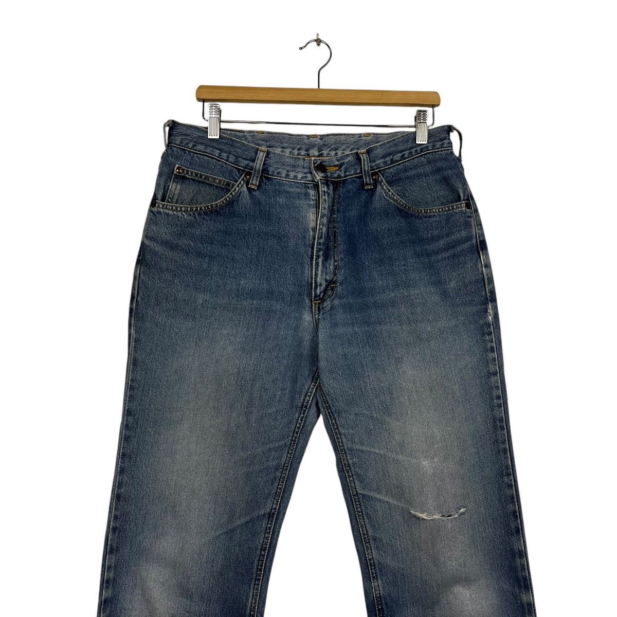 Lee Vintage Lee Distressed Denim Jeans Size US 34 / EU 50 - 3 Thumbnail