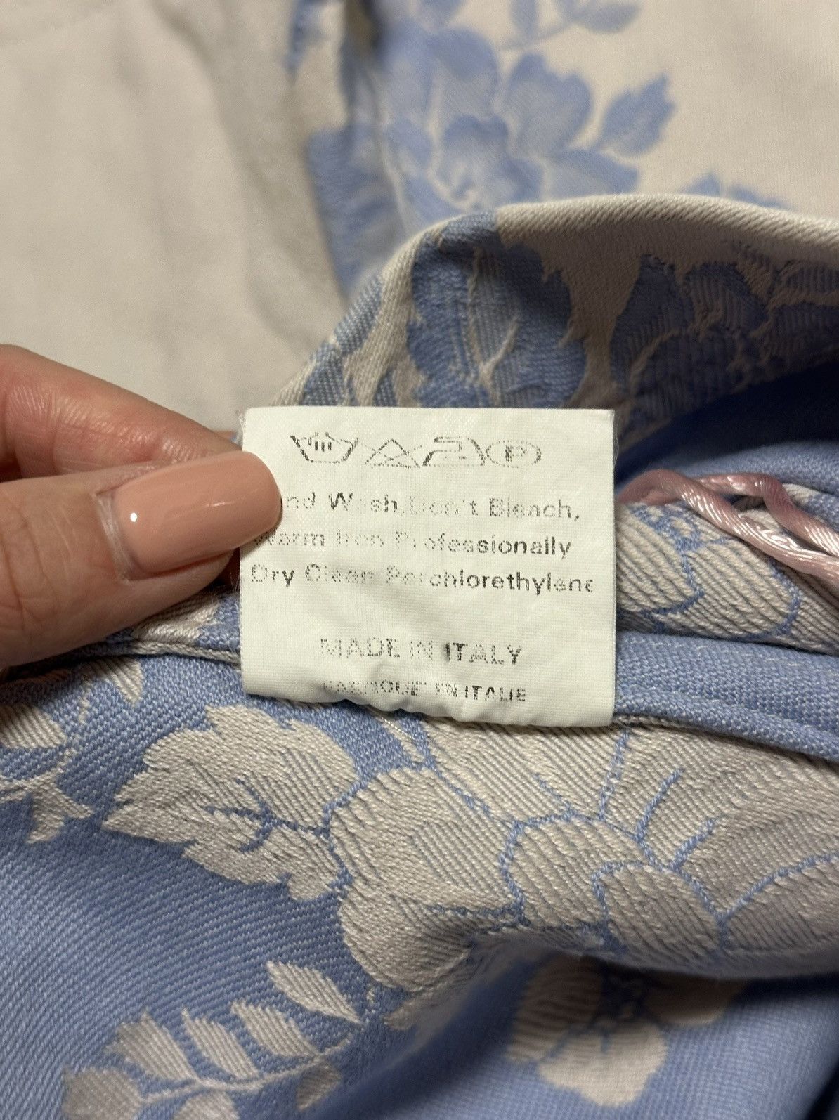 Vivienne Westwood VIVIENNE WESTWOOD S/S 1998 "Tied To The Mast" Floral Skirt Size 28" / US 6 / IT 42 - 8 Thumbnail