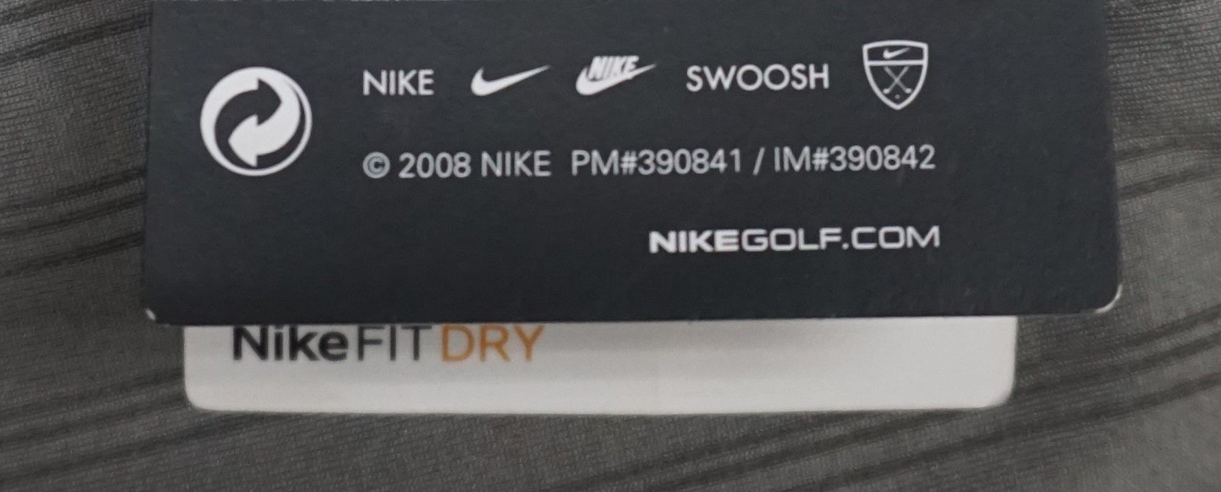 Nike × Tiger Woods × Vintage 2008 Nike Tiger Woods Polo Shirt Size US S / EU 44-46 / 1 - 2 Thumbnail